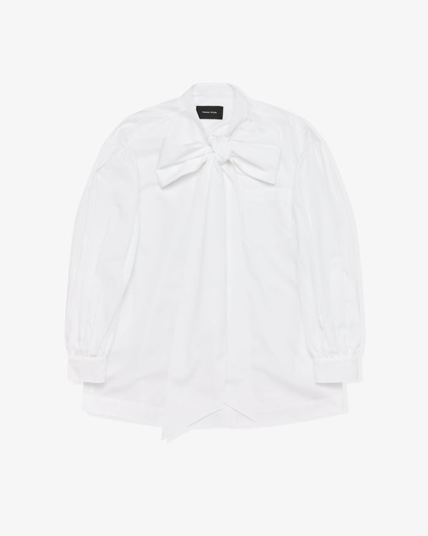 Simone Rocha - Women
s Puff Sleeve Shirt - (White)