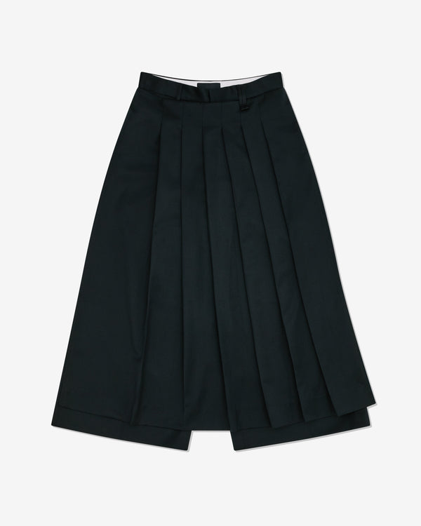 Simone Rocha - Men
s Pleated Apron Overlay Trousers - (Black)