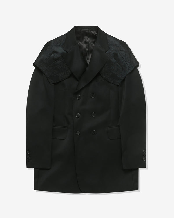 Simone Rocha - Men
s Double Breasted Jacket - (Black)