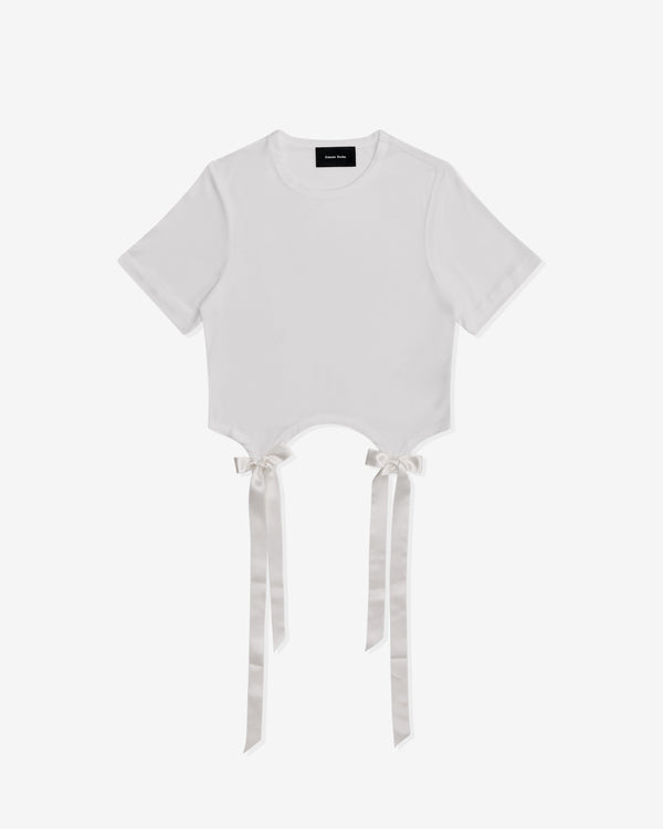 Simone Rocha - Women
s Easy T-Shirt - (Ivory)