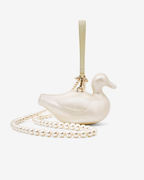 Simone Rocha - Women
s Pearl Duck Bag - (Pearl)