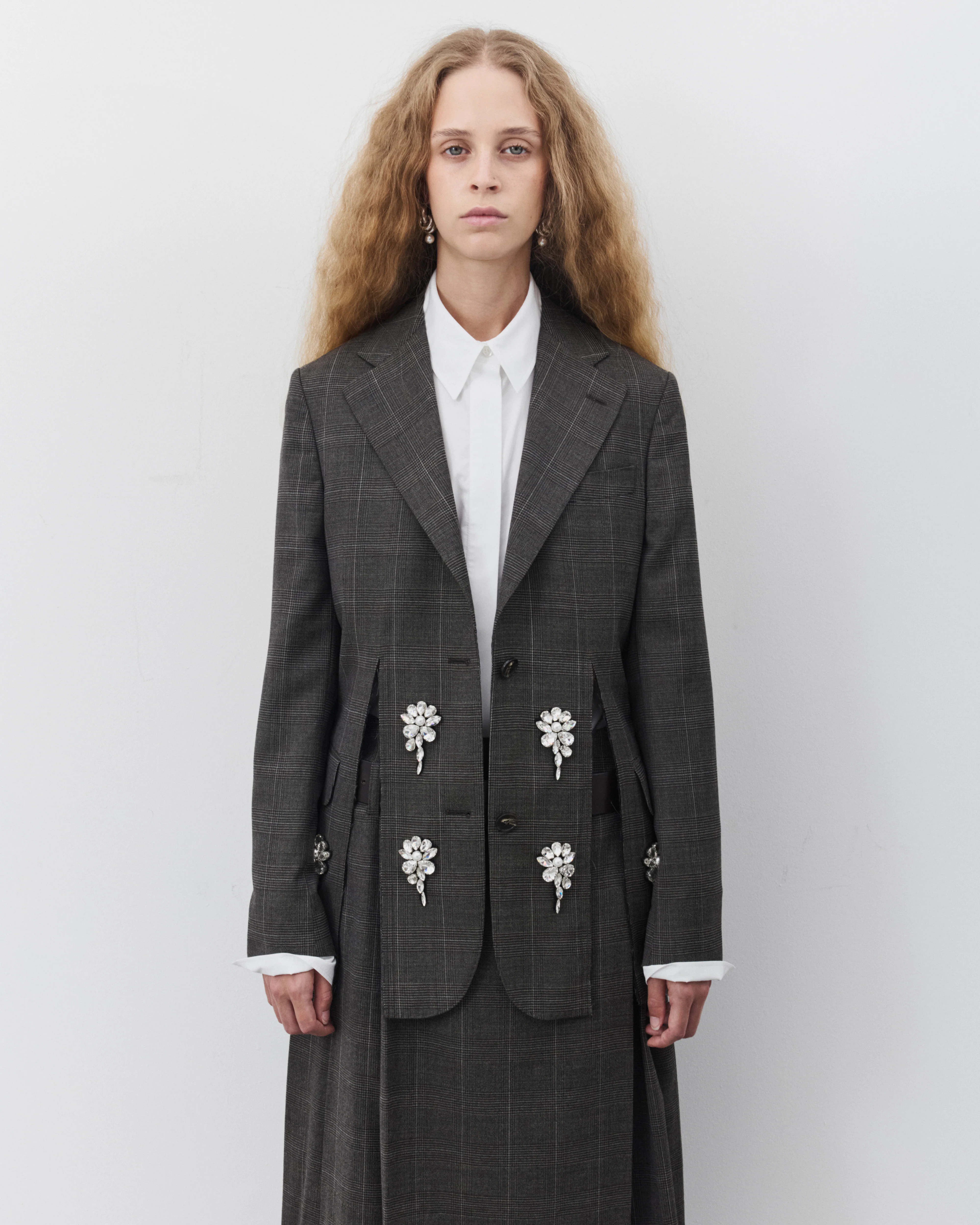 Simone Rocha - Women's Hem Slice Jacket - (Pearl)