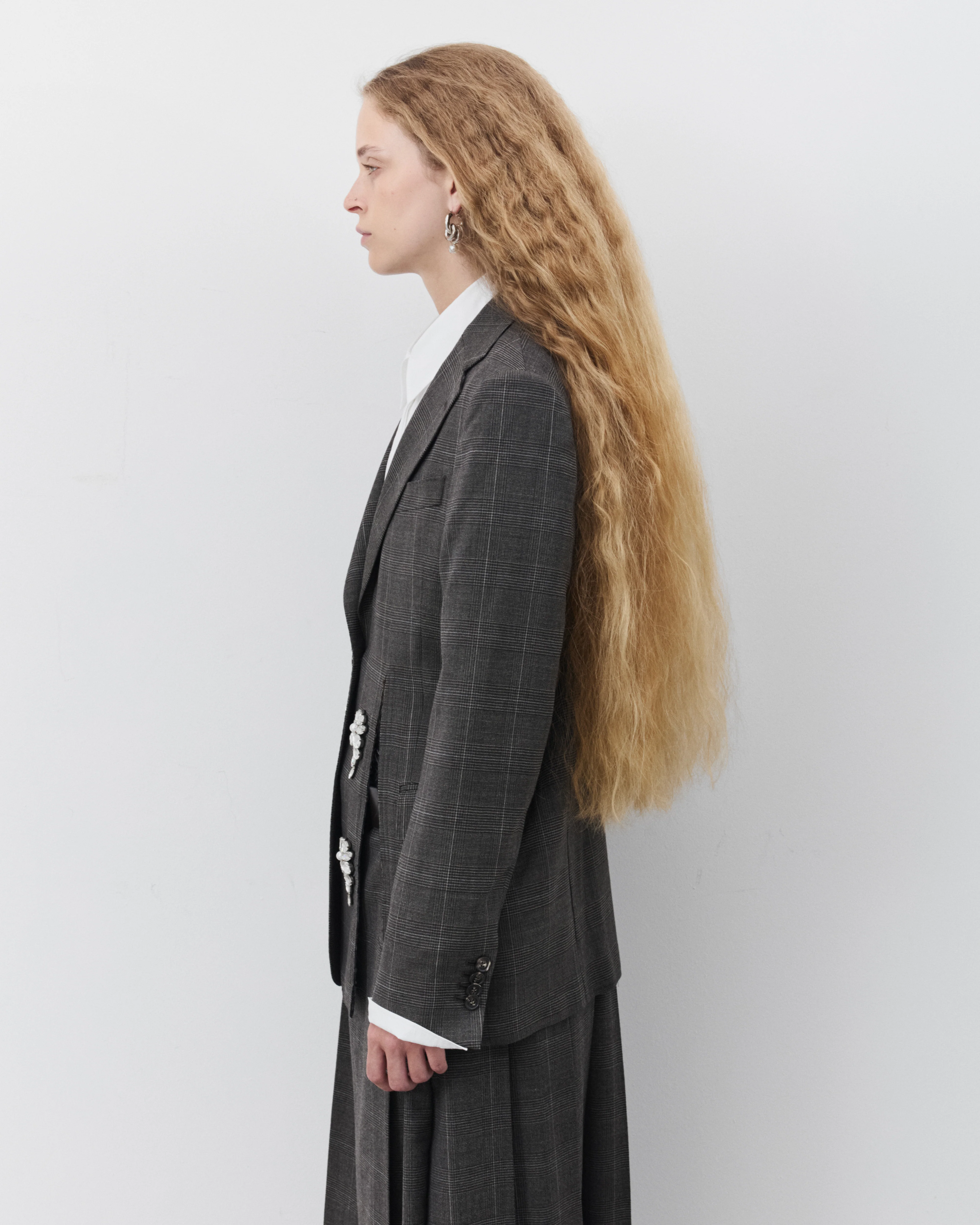 Simone Rocha - Women's Hem Slice Jacket - (Pearl)