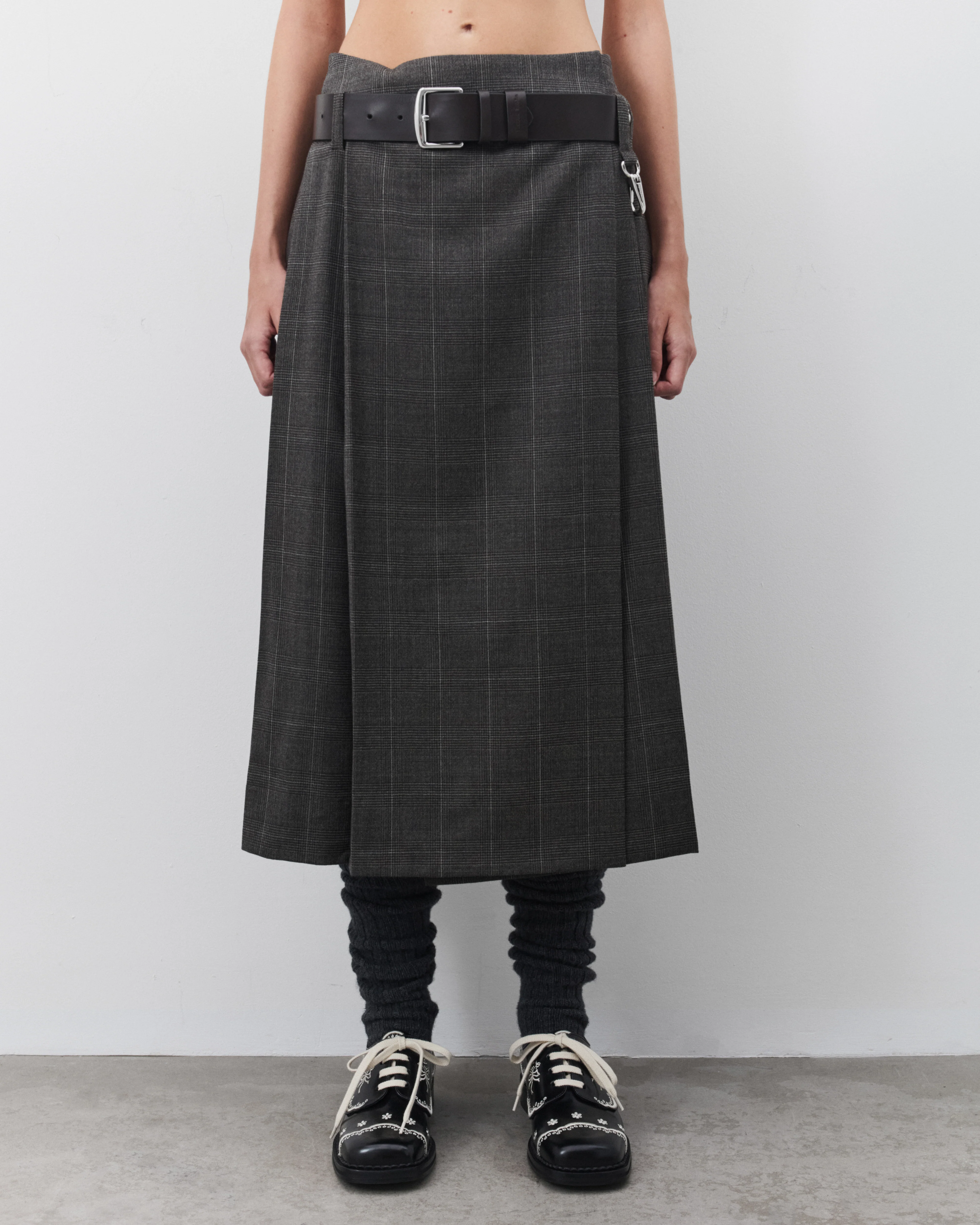 Simone Rocha - Women's Tailored Clip Kilt - (Peat)