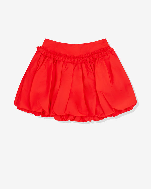 Simone Rocha - Women
s Bubble-Hem Mini Skirt - (Red)