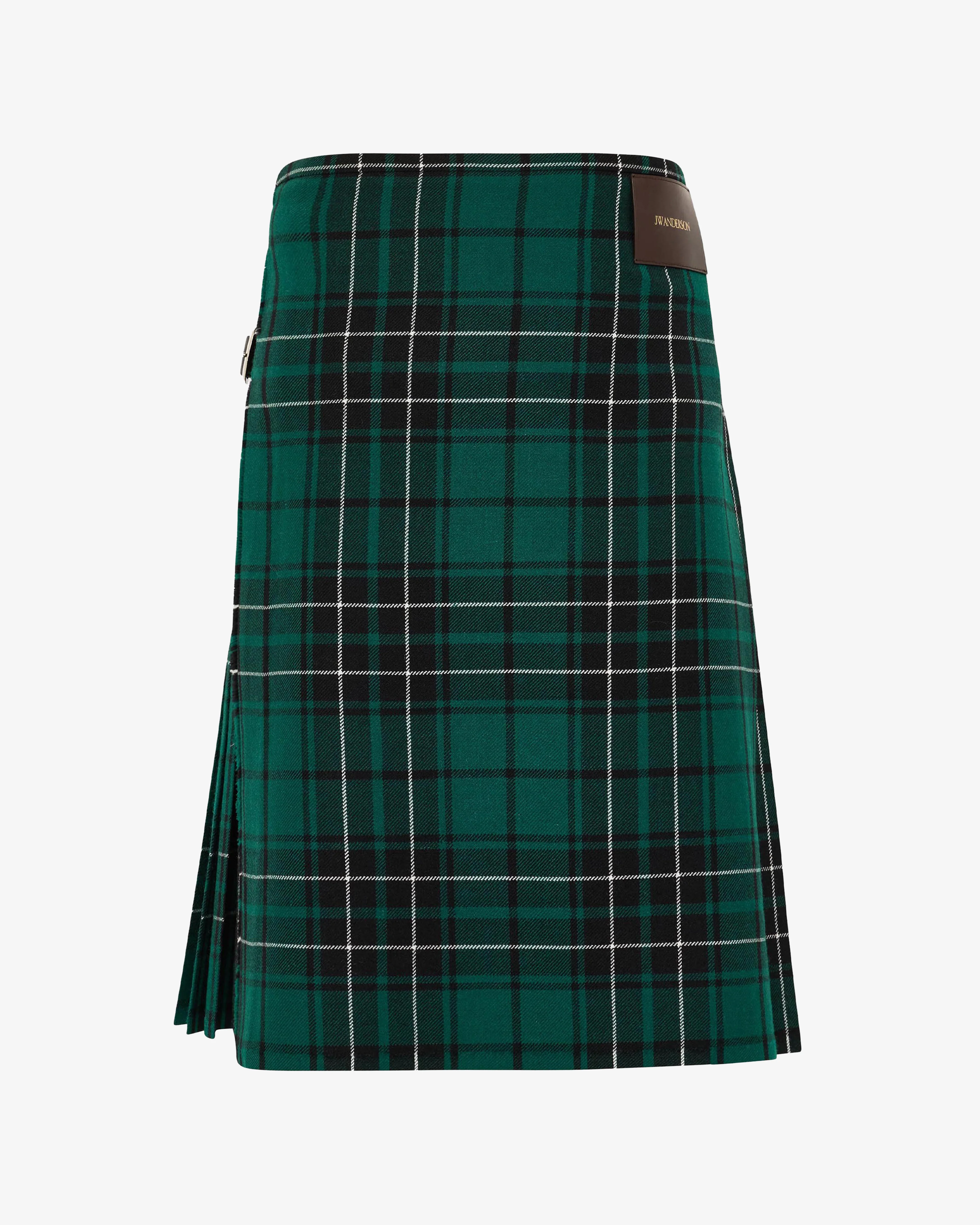 JW Anderson - Men's Kilt - (Forest Green)
