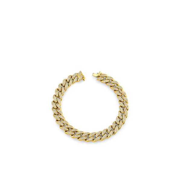 Shay - Flat Bracelet - (Yellow Gold)