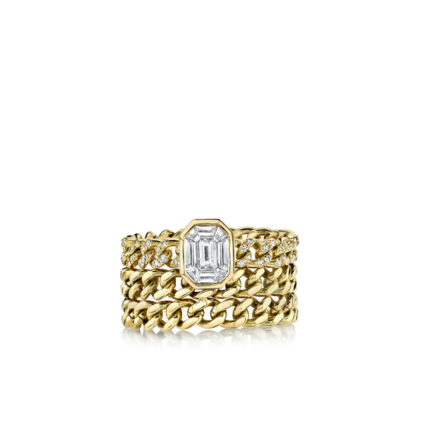 Shay - Illusion Ring - (Yellow  Gold)