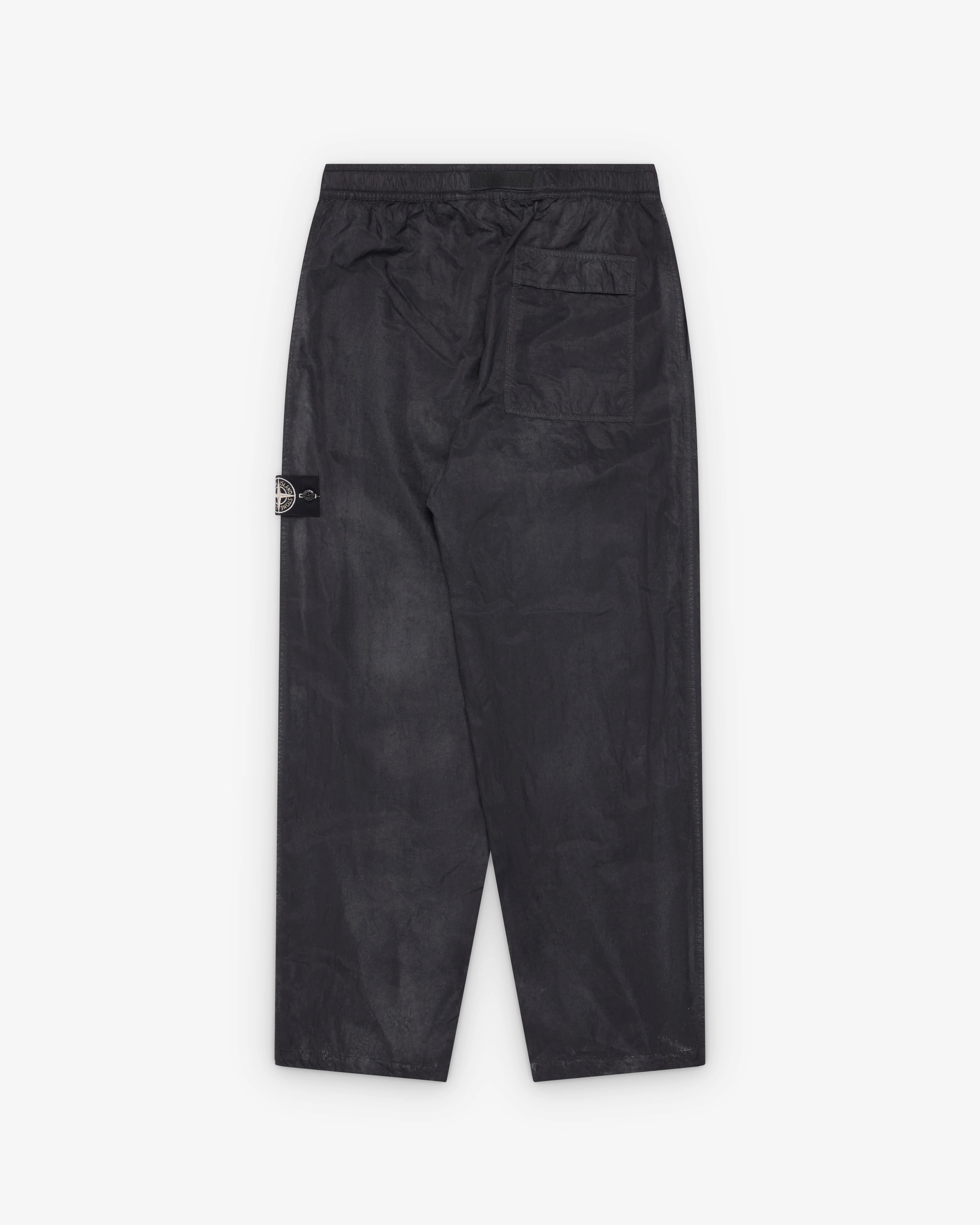 Stone Island - Men's Dence Nylon-TC Hand Sprayed Reflective Trousers - (Black)