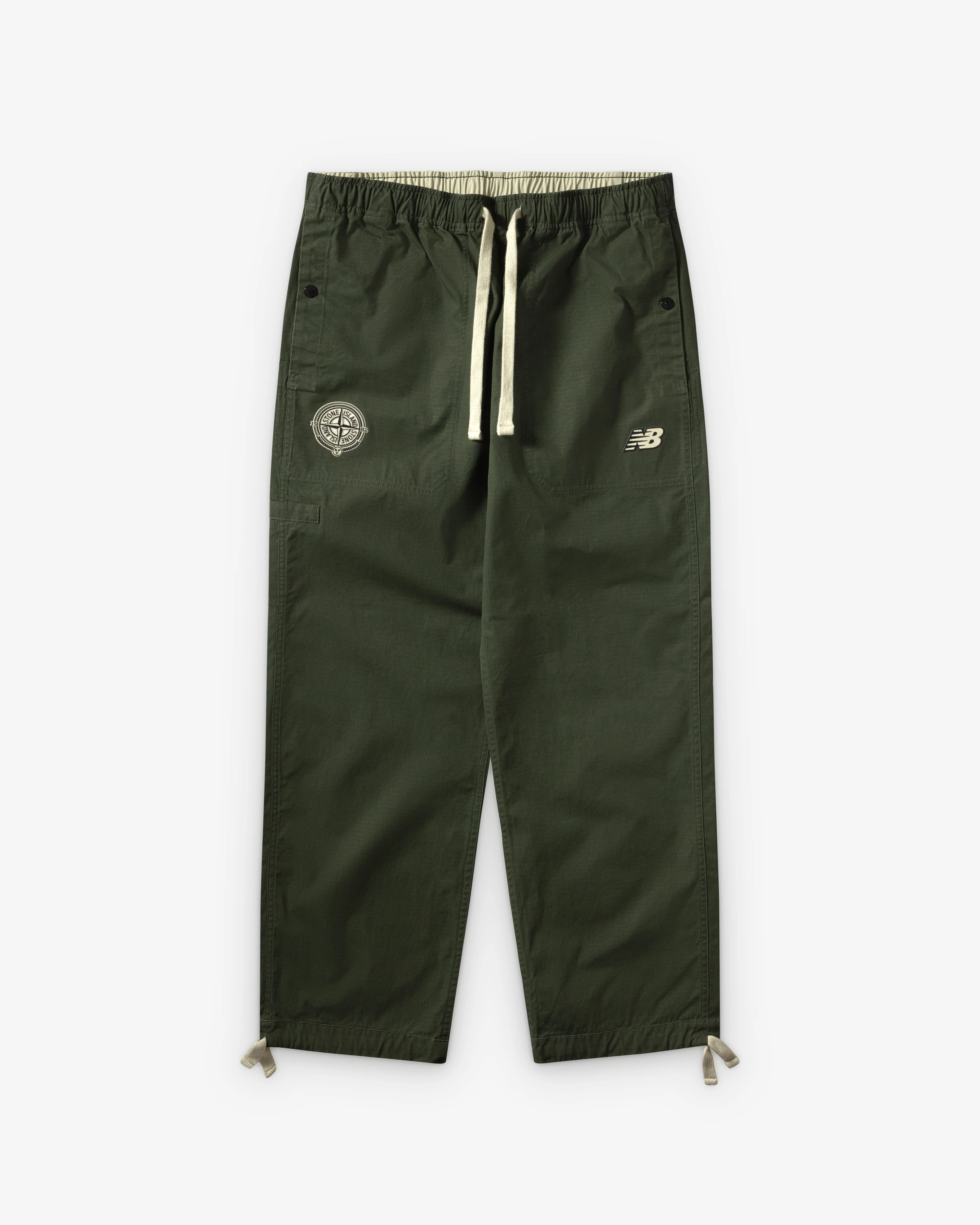 Stone Island - Men's New Balance Reversible Trousers - (Juniper/Ivory)