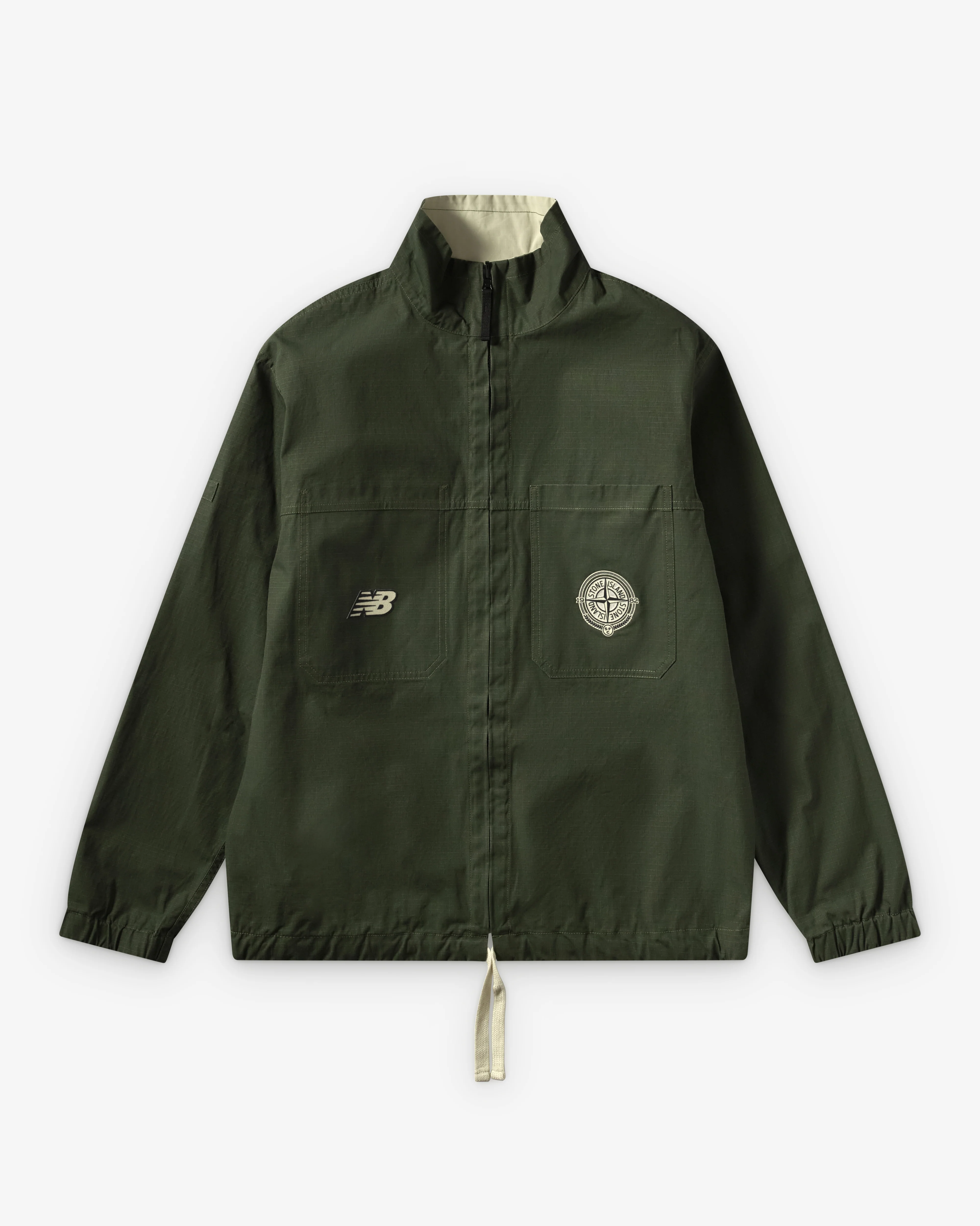 Stone Island - Men's New Balance Reversible Shirt - (Juniper/Ivory)