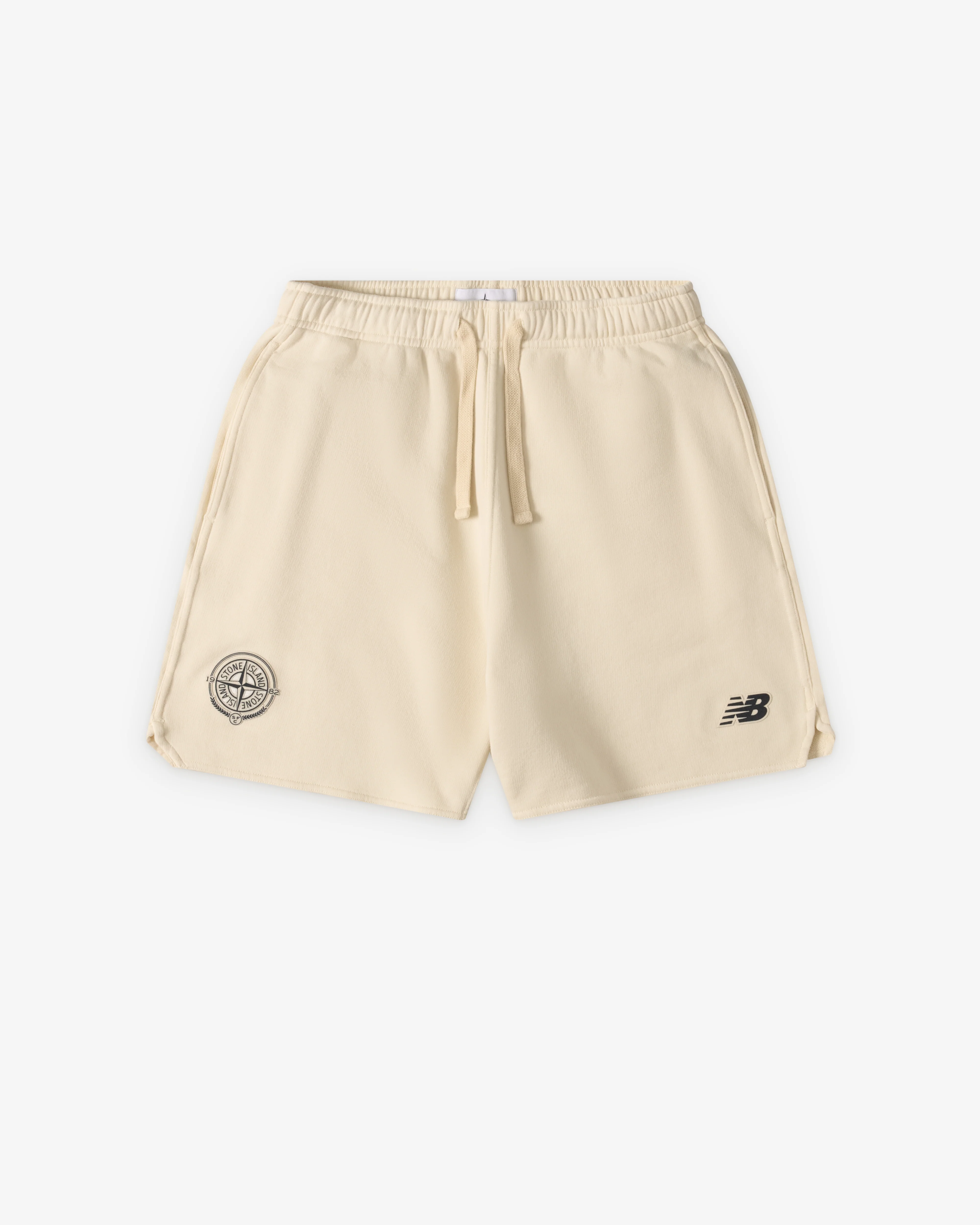Stone Island - Men's New Balance Sweat Shorts - (Ivory)
