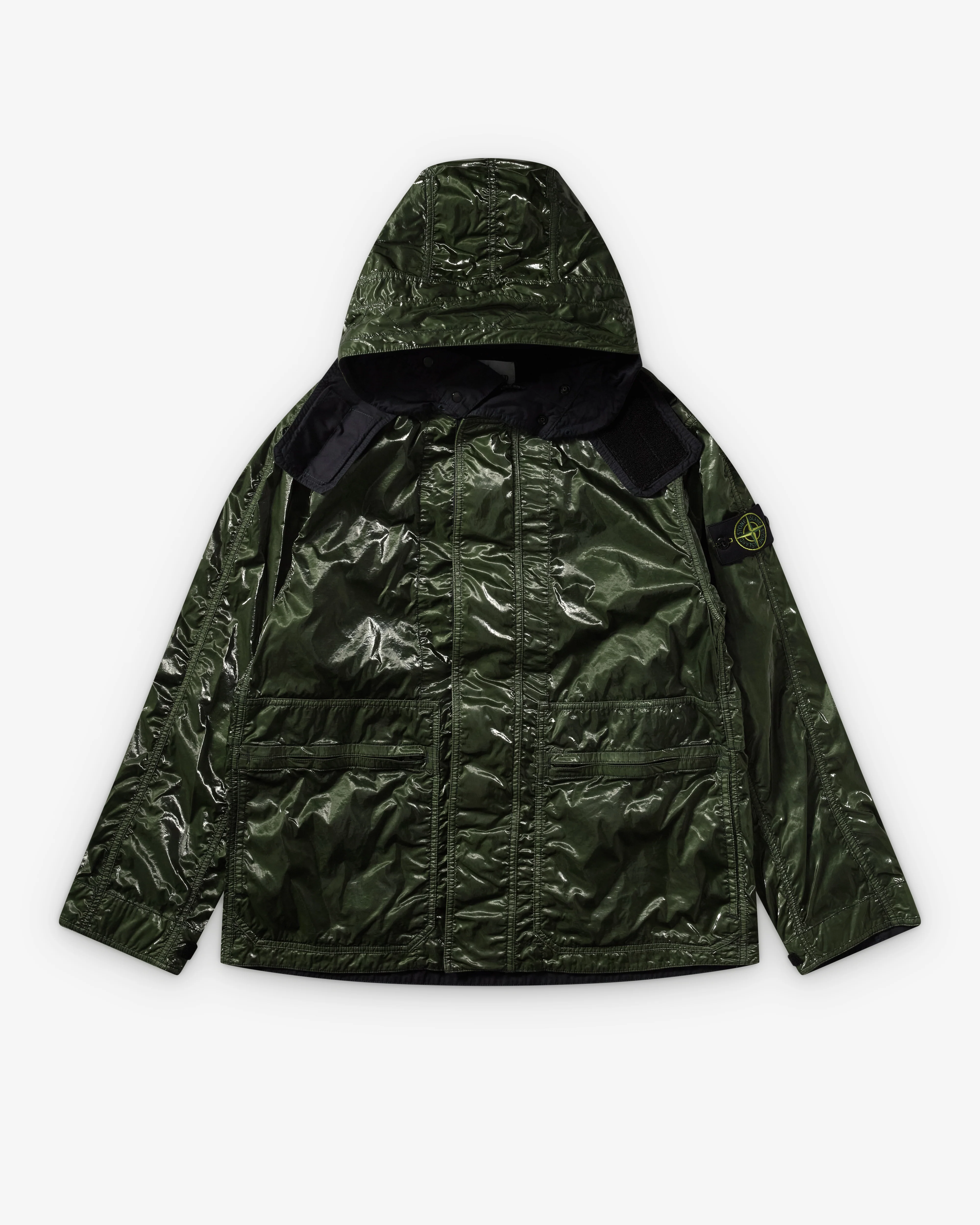 Stone Island - Men's New Balance Hooded Parka - (Juniper)