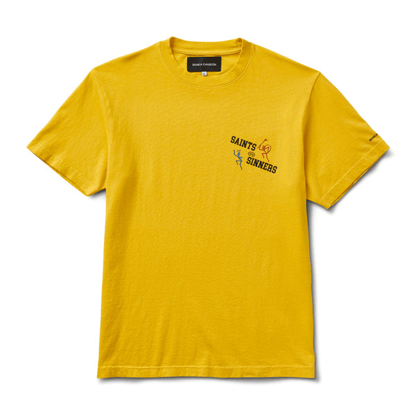 Bianca Chandon - Men
s Sinners T-Shirt - (Yellow)