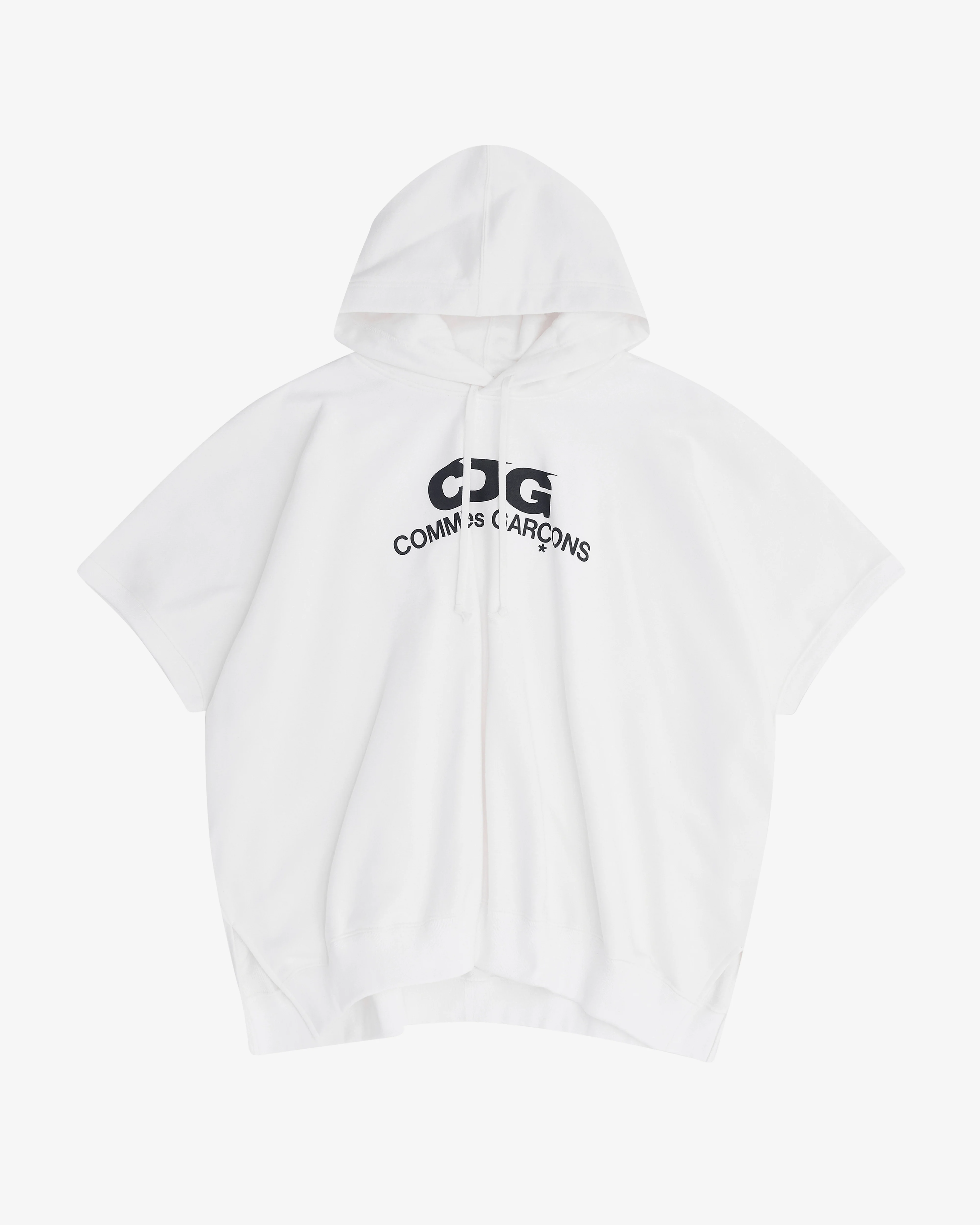 CDG - CDG Poncho Sweatshirt - (White)