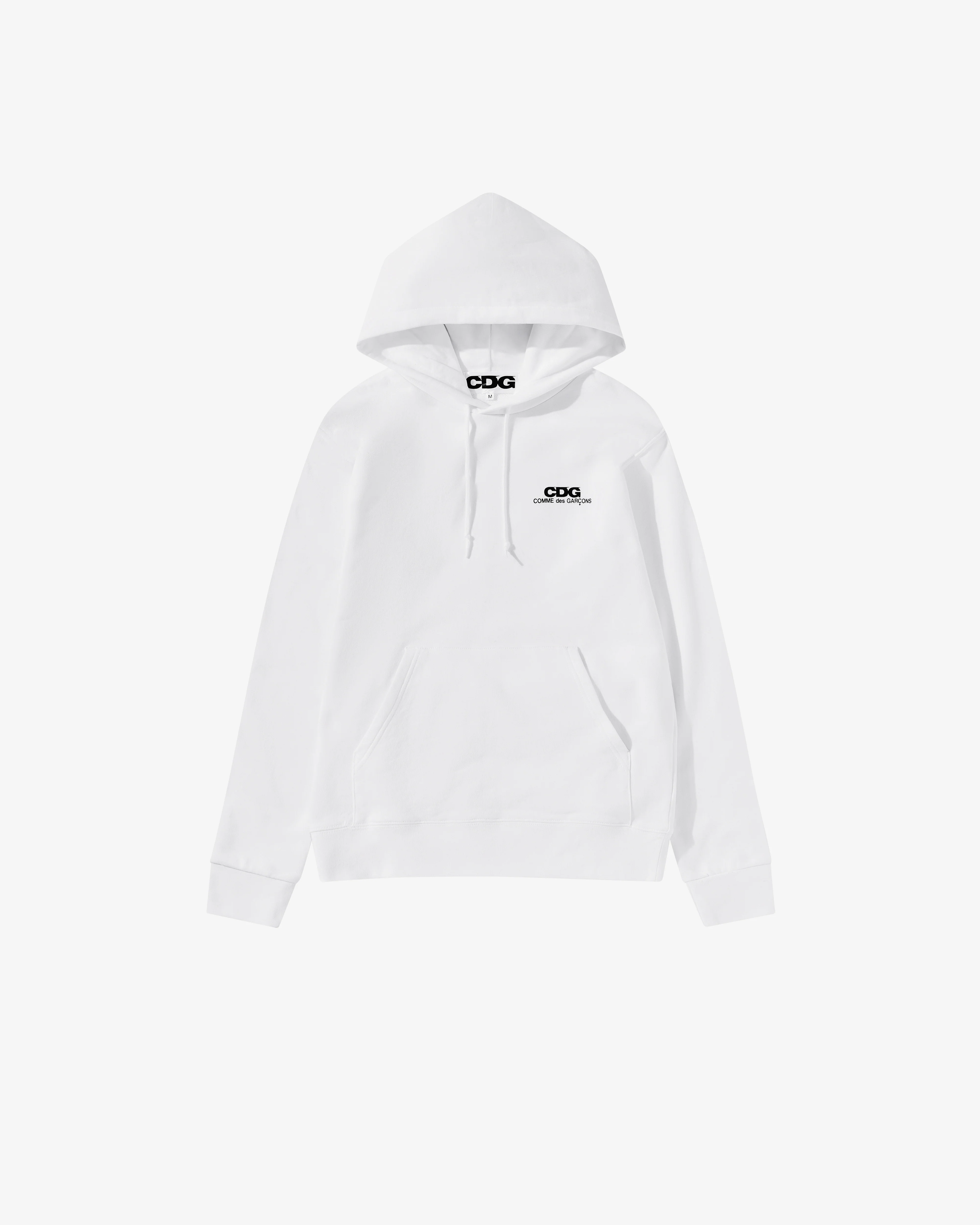 CDG - Logo Hooded Sweatshirt - (White)
