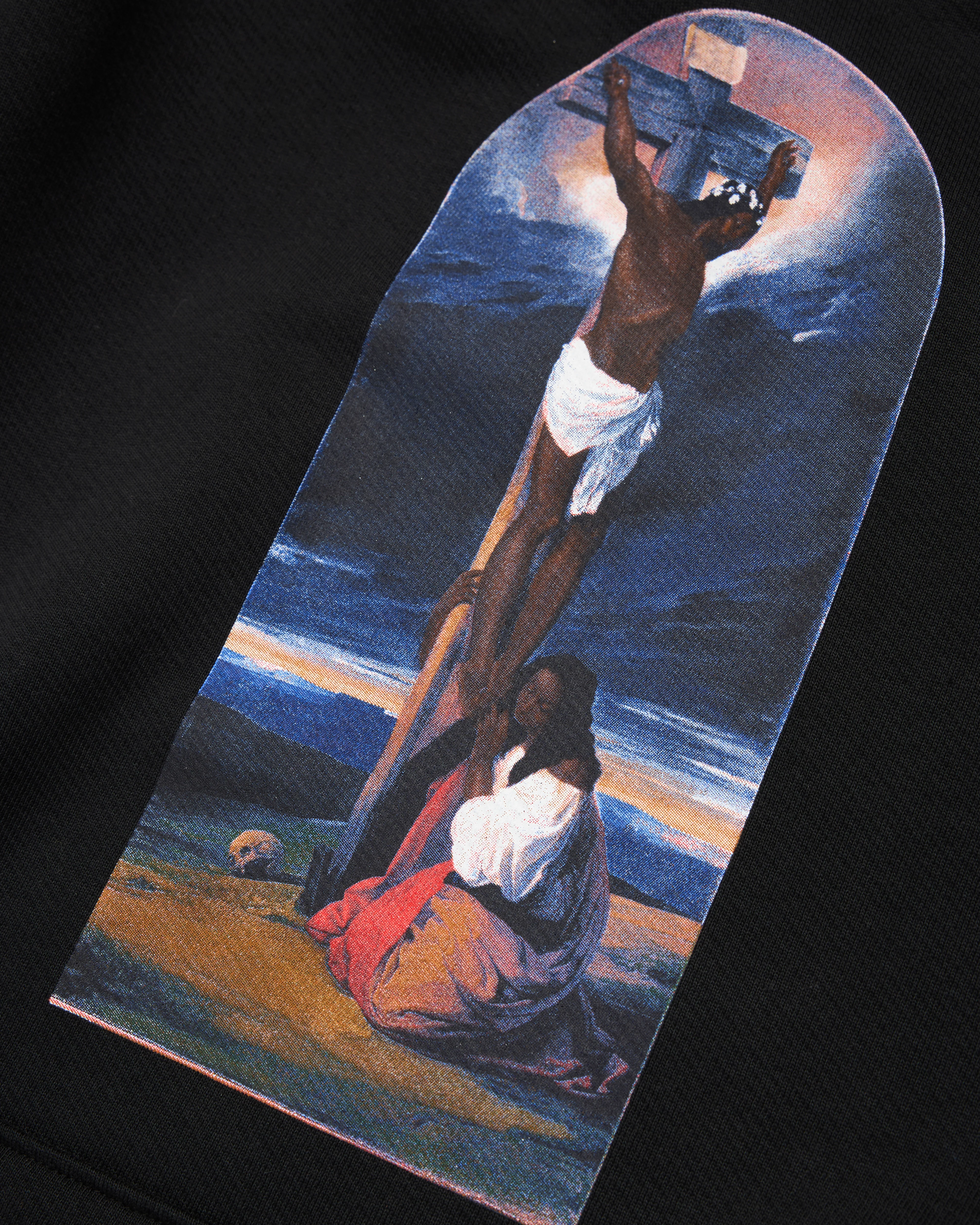 Denim Tears - Men's Biblical Hoodie - (Black)