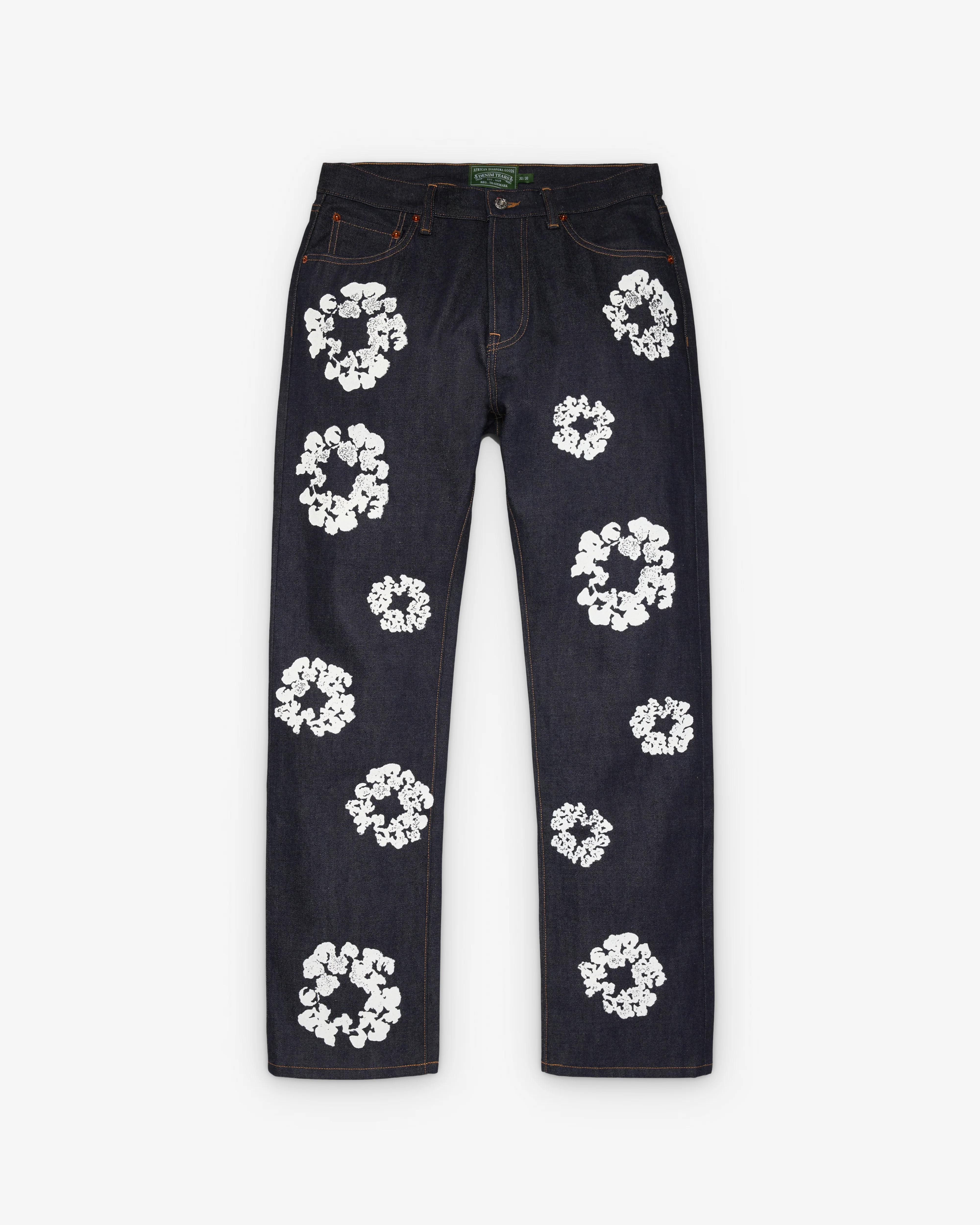 Denim Tears - Men's Straight Selvedge Denim Pants - (Selvedge)
