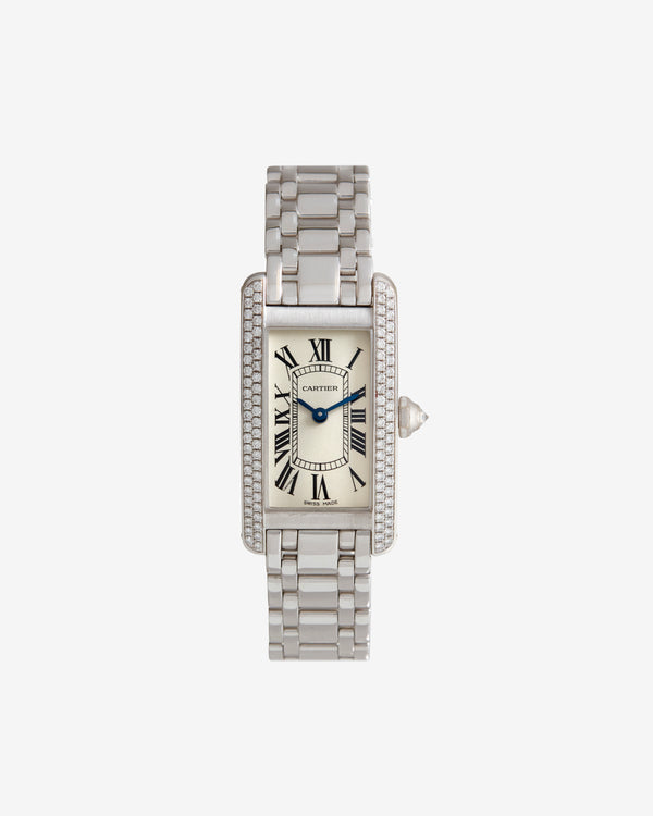 Dimepiece - Cartier Tank Americane Watch - (White Gold)