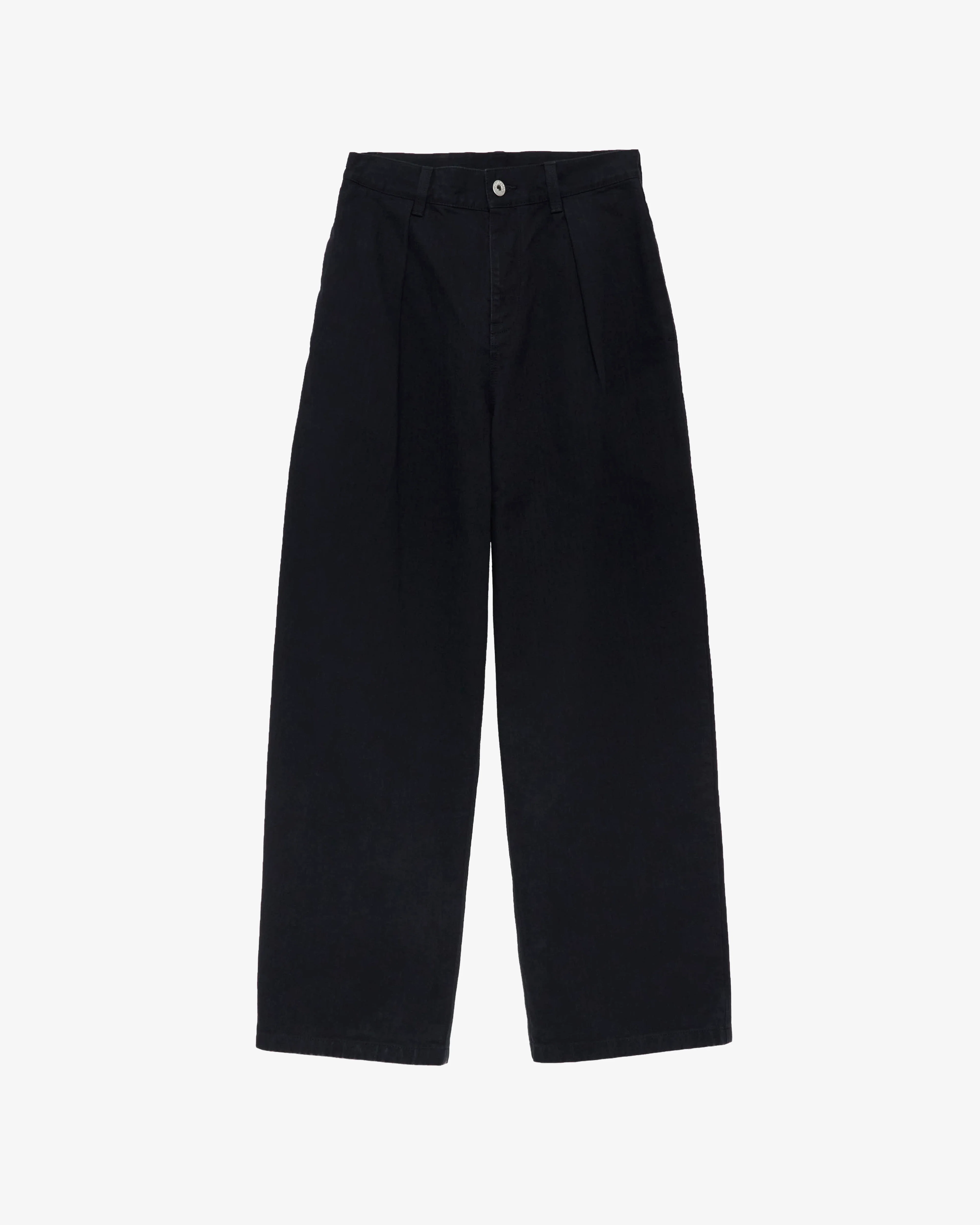 JW Anderson - Men's Single Pleat Trousers - (Black)