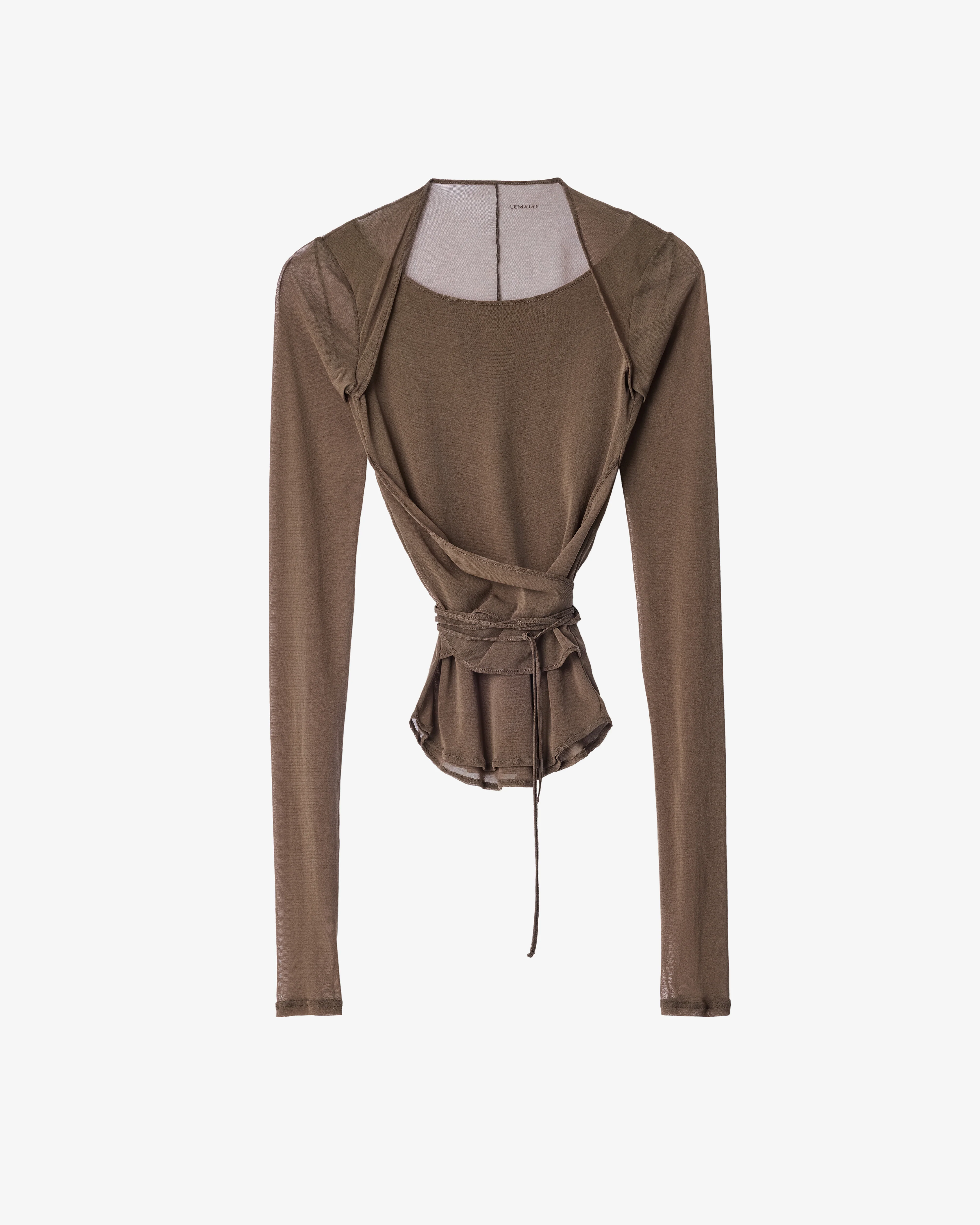 Lemaire - Women's Ballerina Knotted Top - (Cacao)