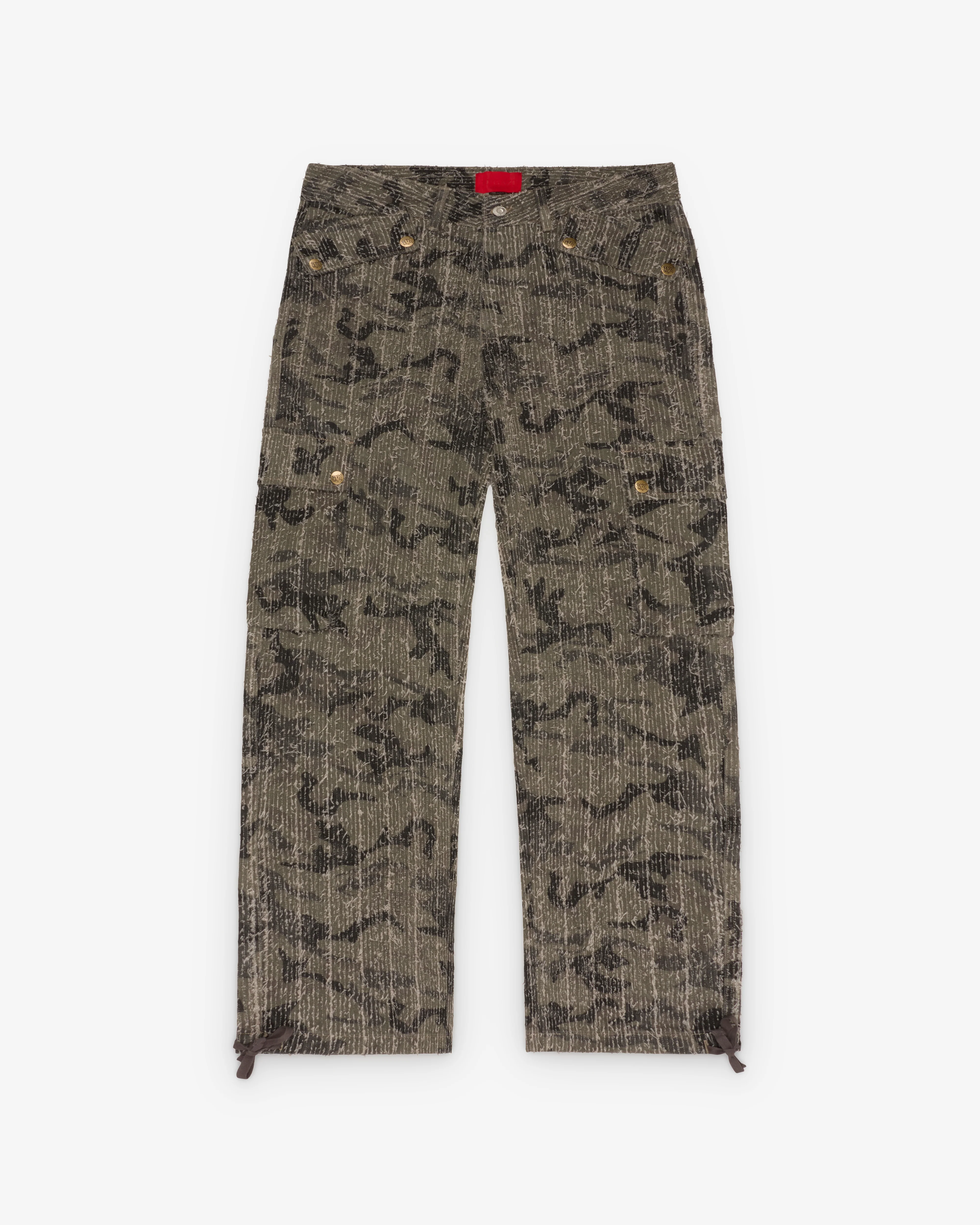 Fugazi - Men's Textured Cargo Pant - (Camo)