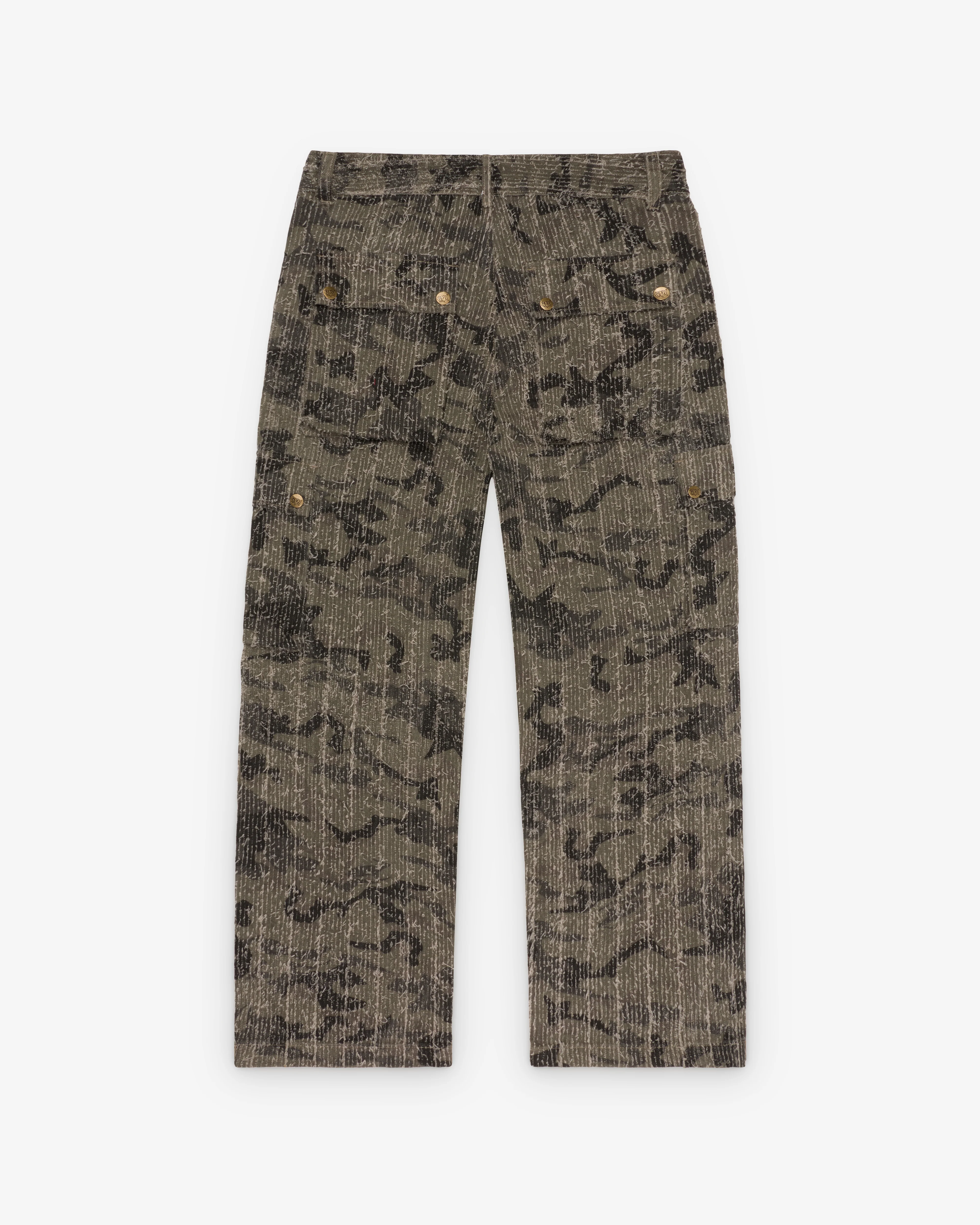 Fugazi - Men's Textured Cargo Pant - (Camo)