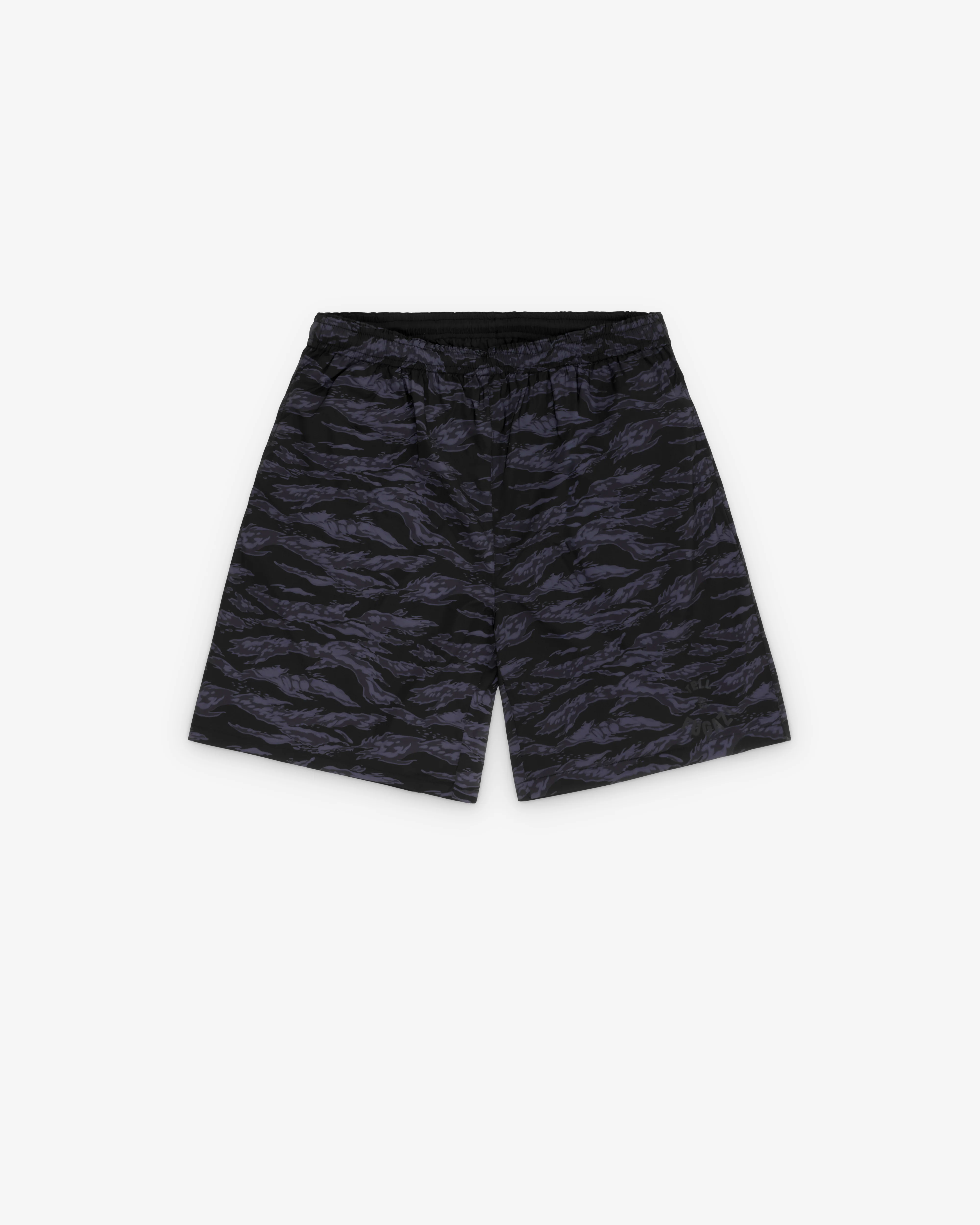 Fugazi - Men's Tiger Camo Swim Short - (Grey)