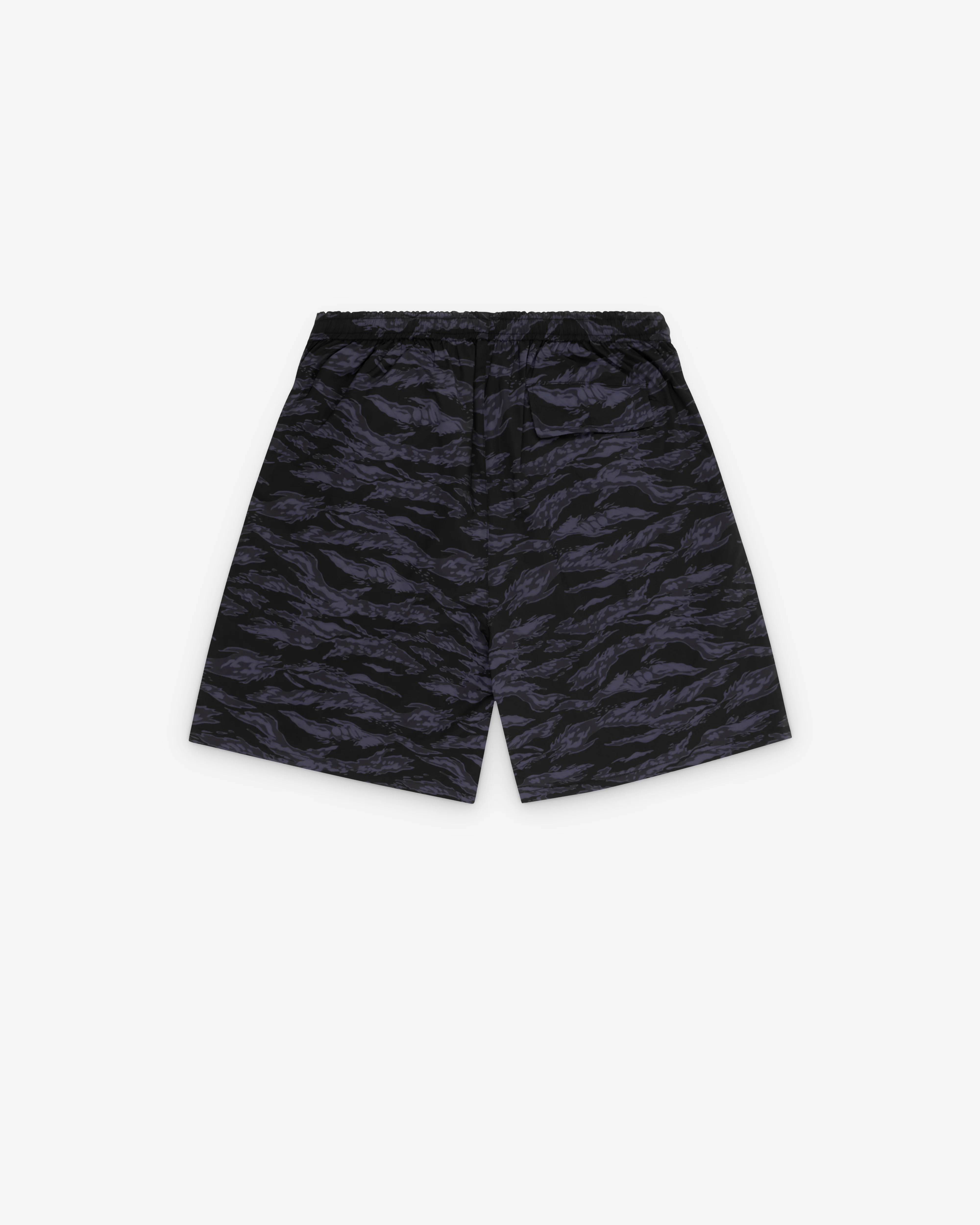 Fugazi - Men's Tiger Camo Swim Short - (Grey)