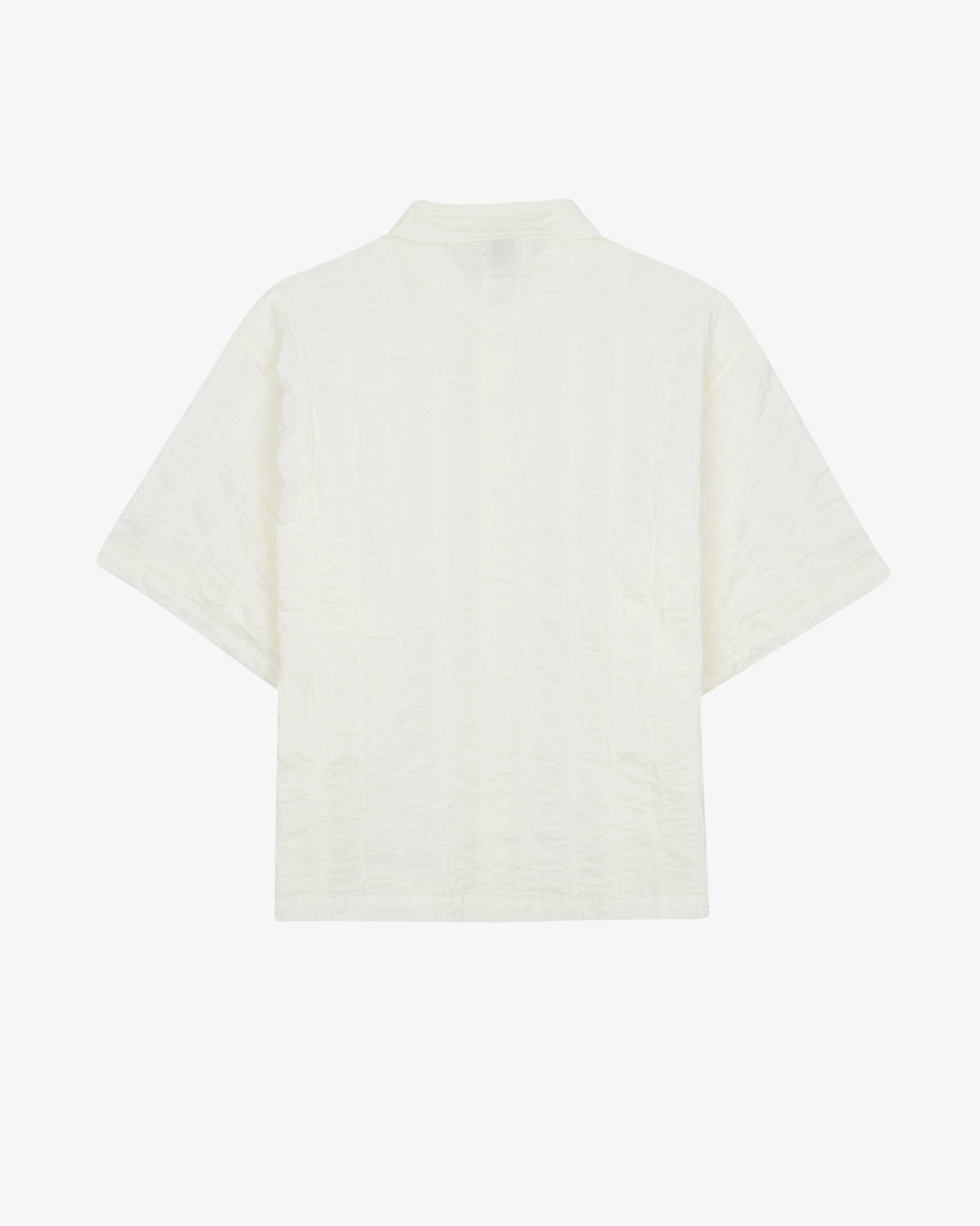 Brain Dead - Men's Twisted Piping Shirt - (Natural)