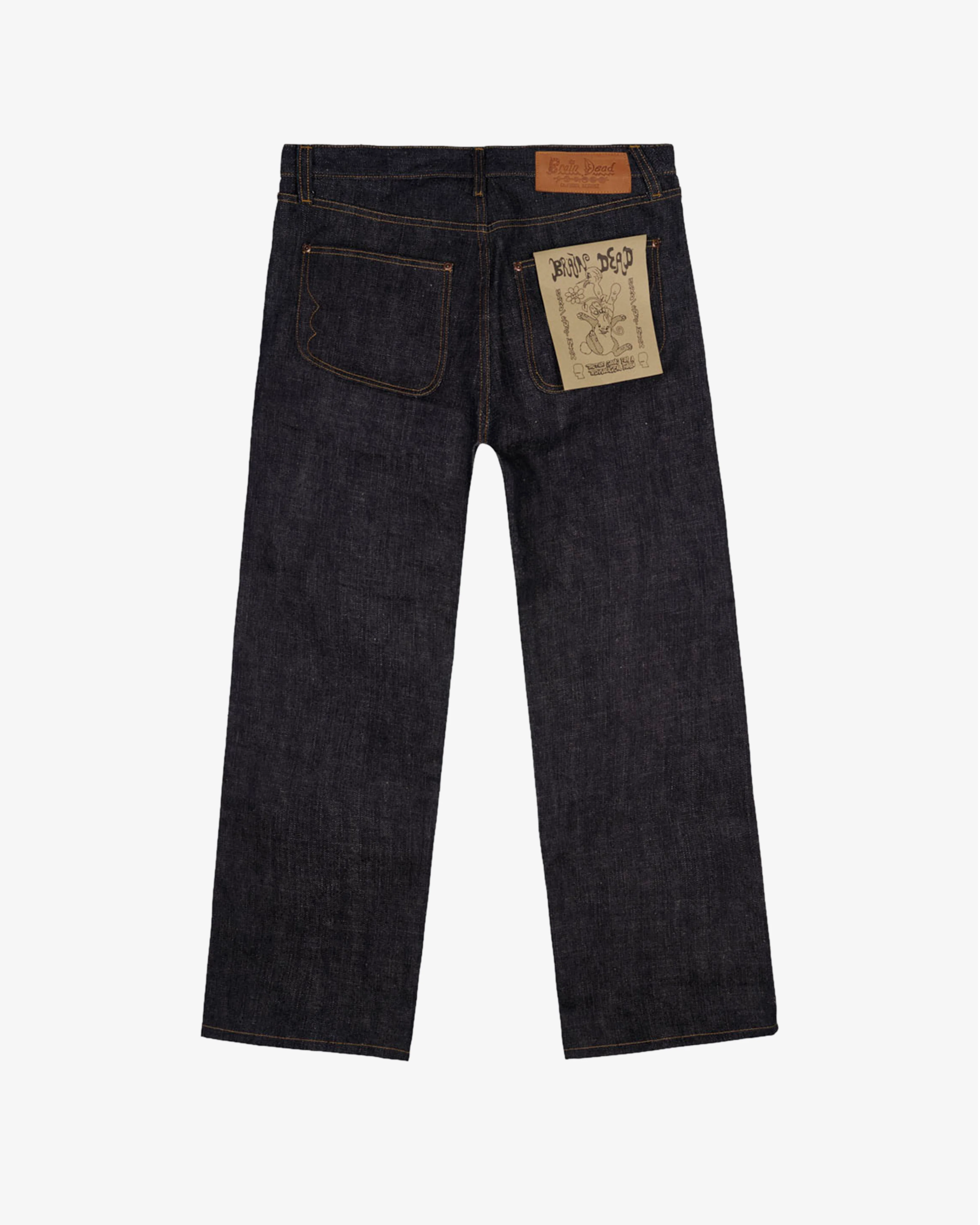 Brain Dead - Men's Type 00 15.5oz Selvedge Denim Pant - Indigo