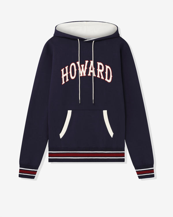 Wales Bonner - Men
s Howard Hoodie - (Navy)