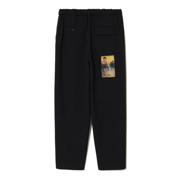 Undercover - Men
s Wool Easy Pants - (Dark Navy)