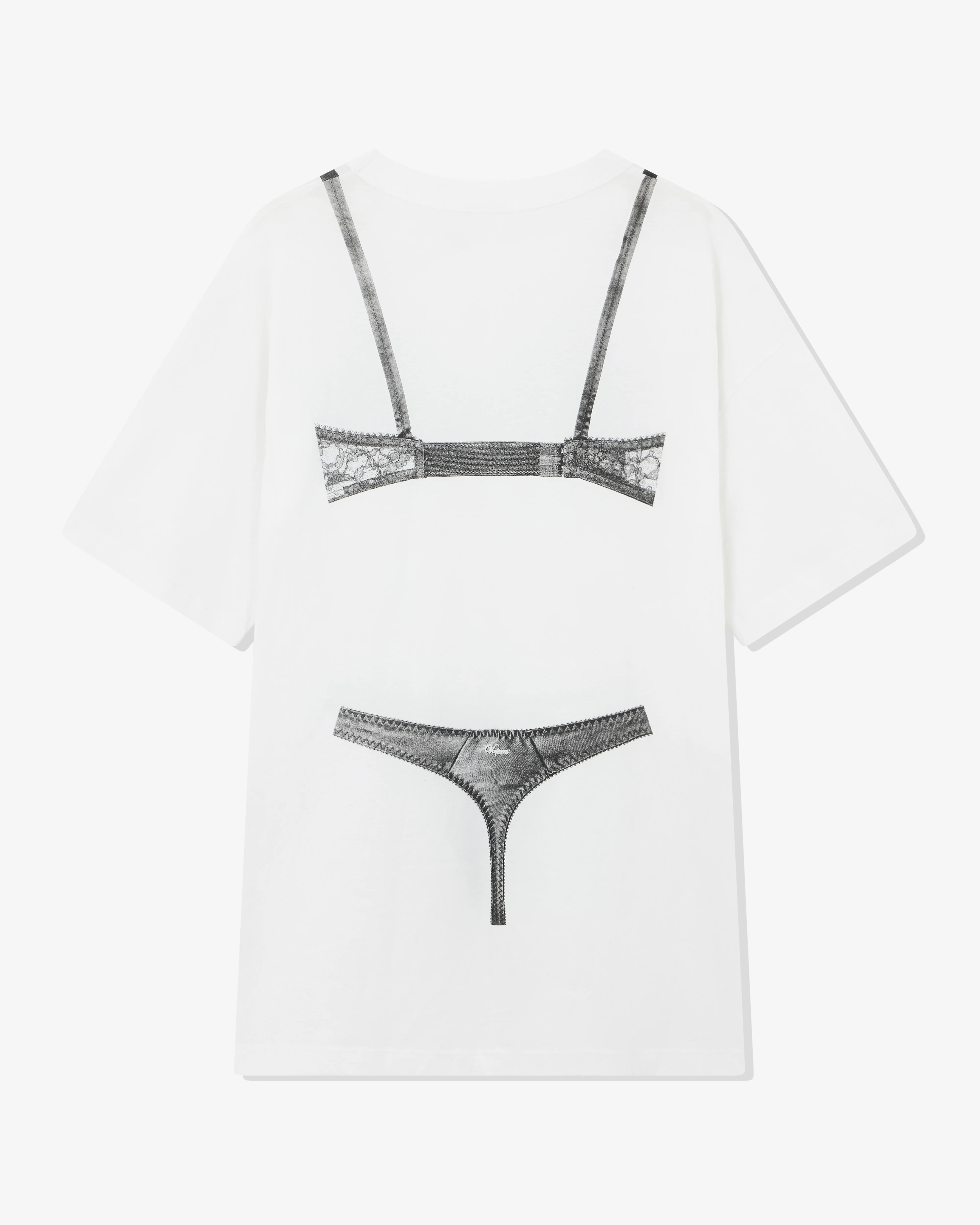 Vaquera - Women's Trompe L'Oeil Tall Tee - (Off White)
