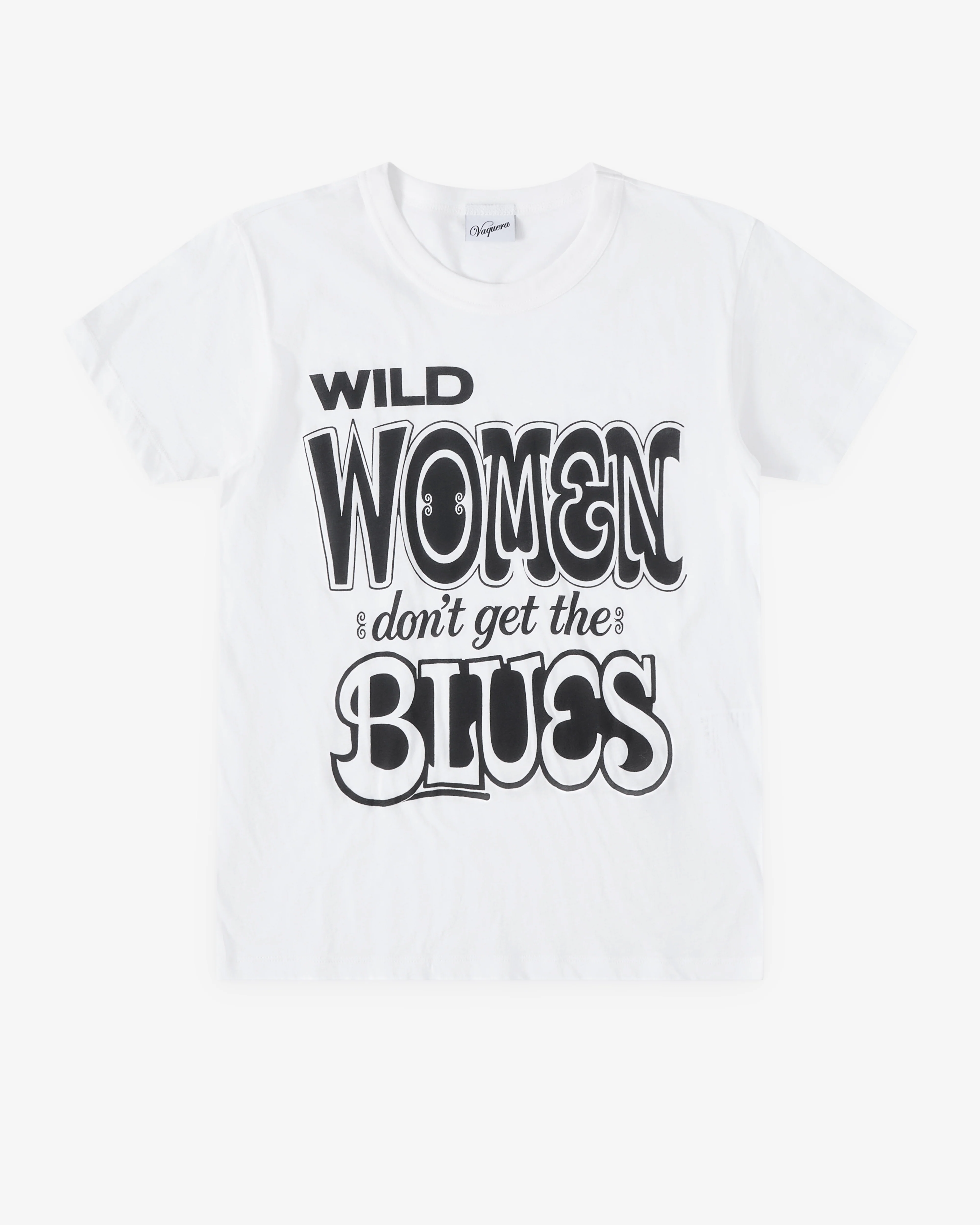 Vaquera - Women's Blues T-Shirt - (White)