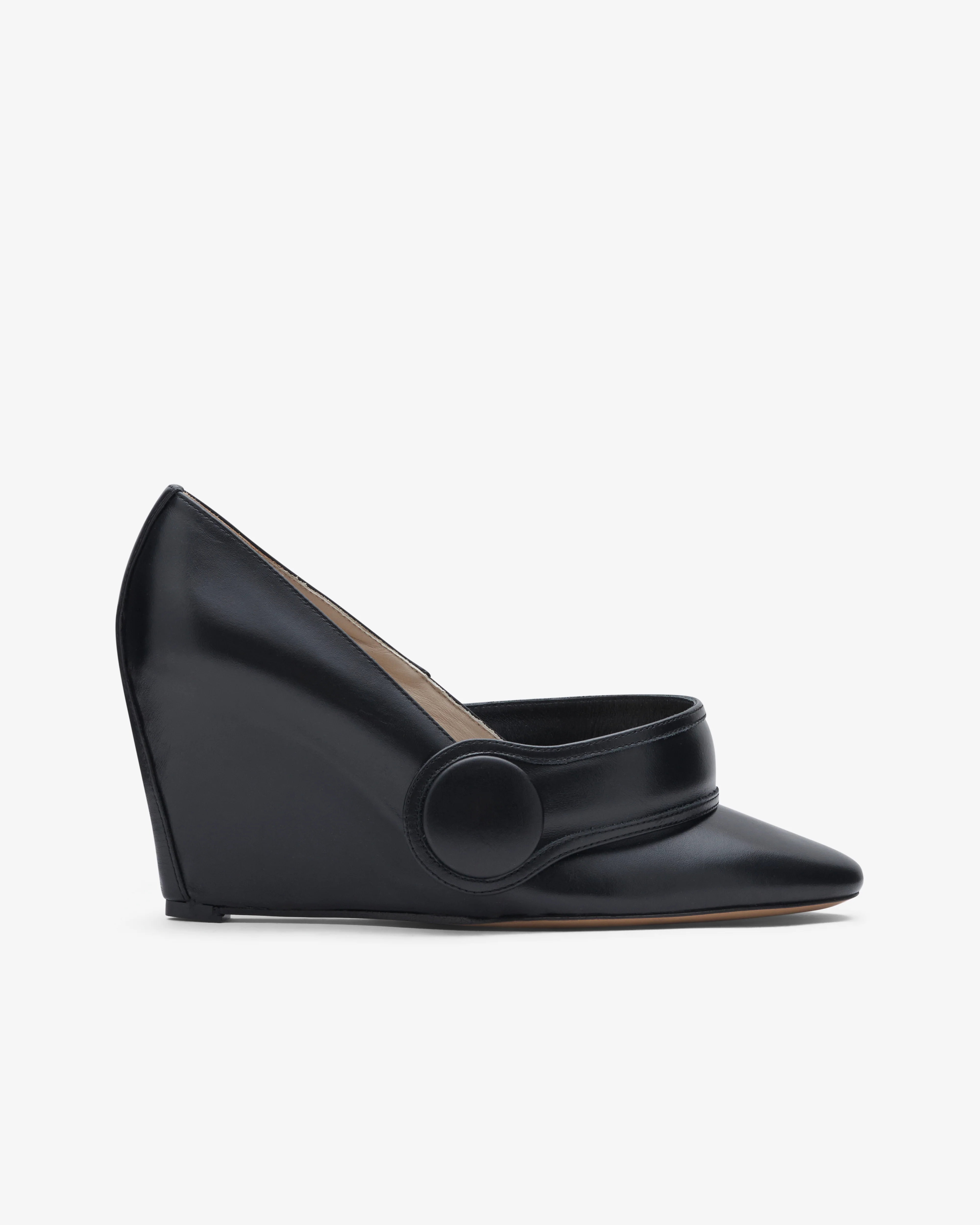 Vaquera - Women's Leather Pump - (Black)