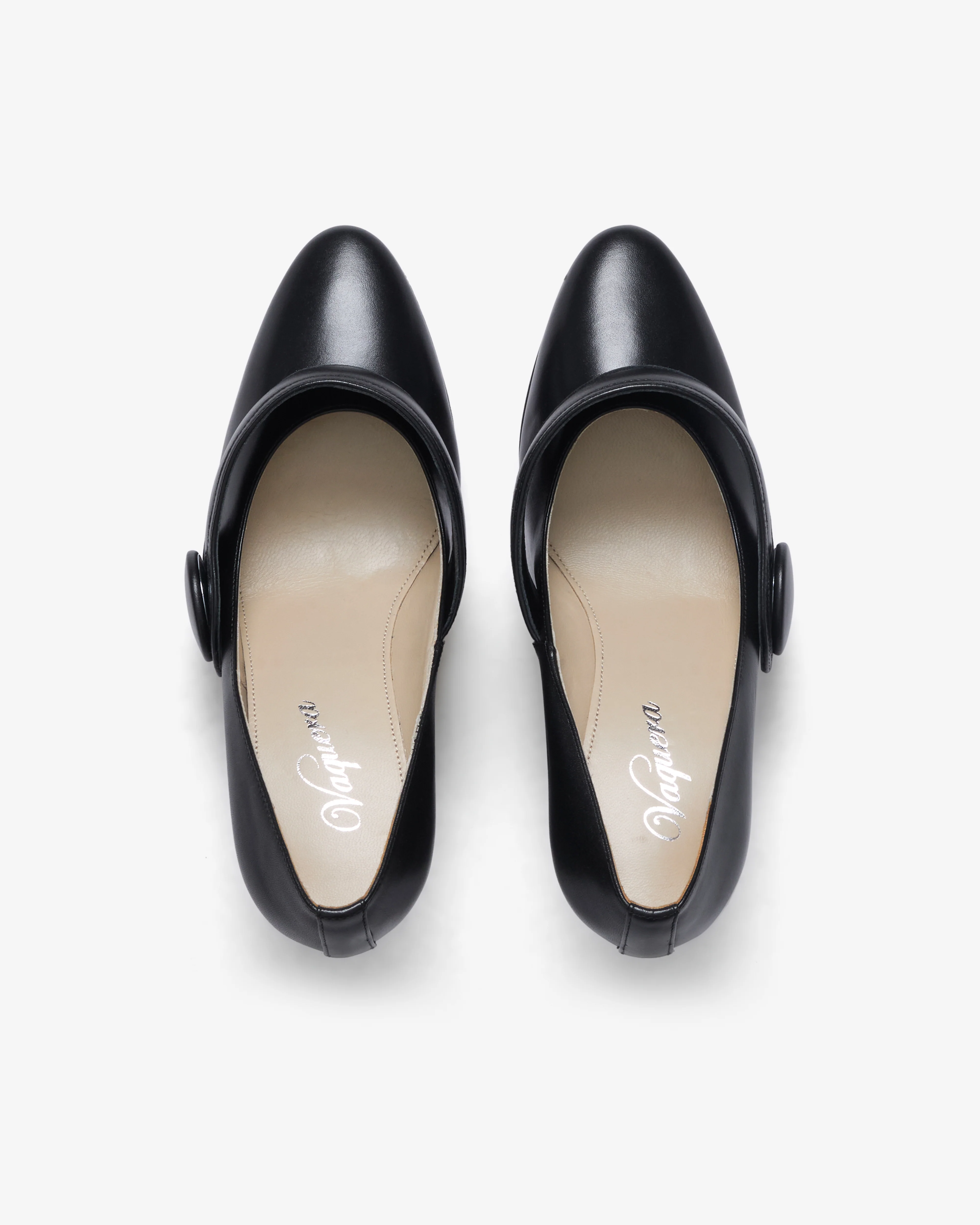 Vaquera - Women's Leather Pump - (Black)
