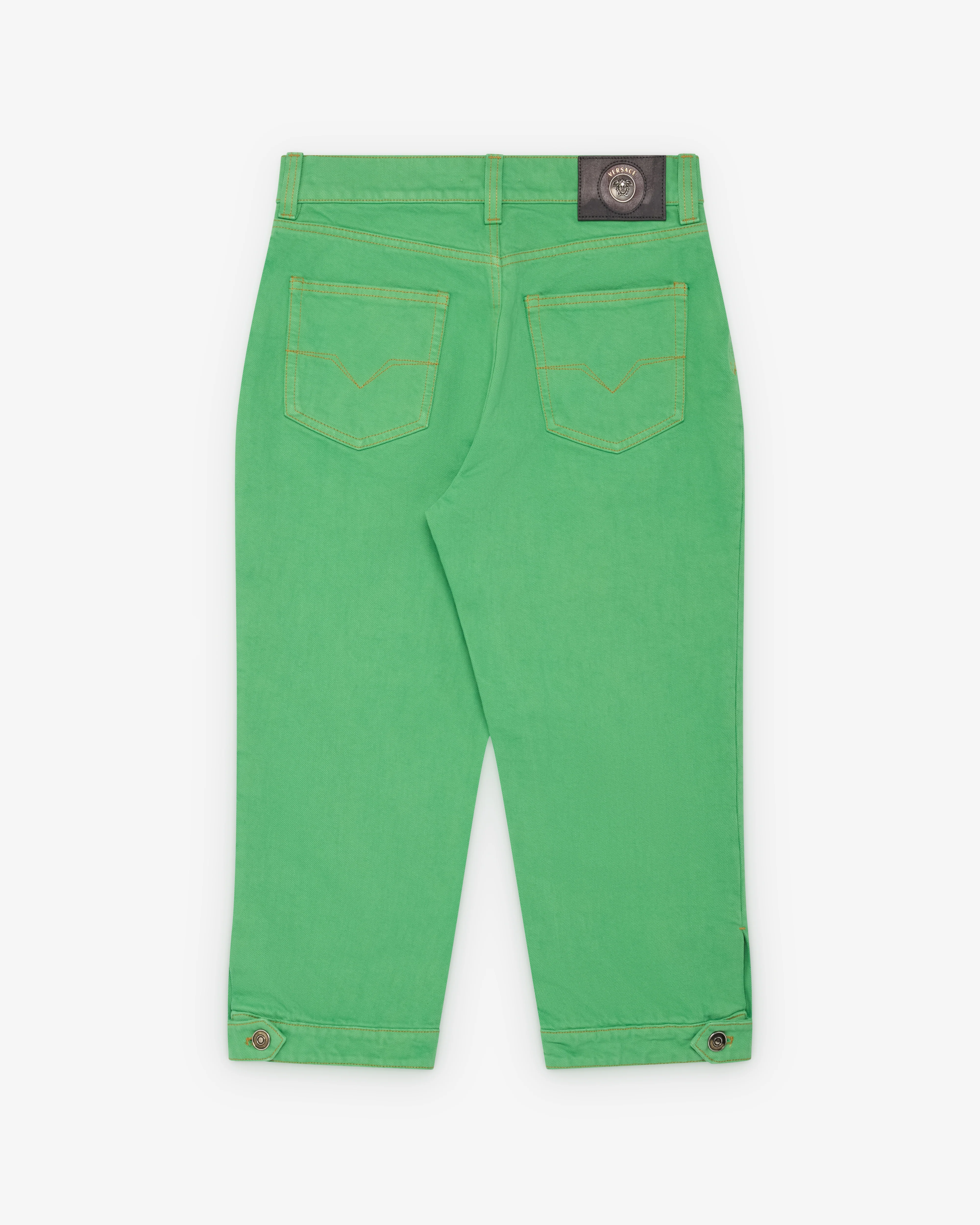 Versace - Women's Capri Jeans - (Pale Green)
