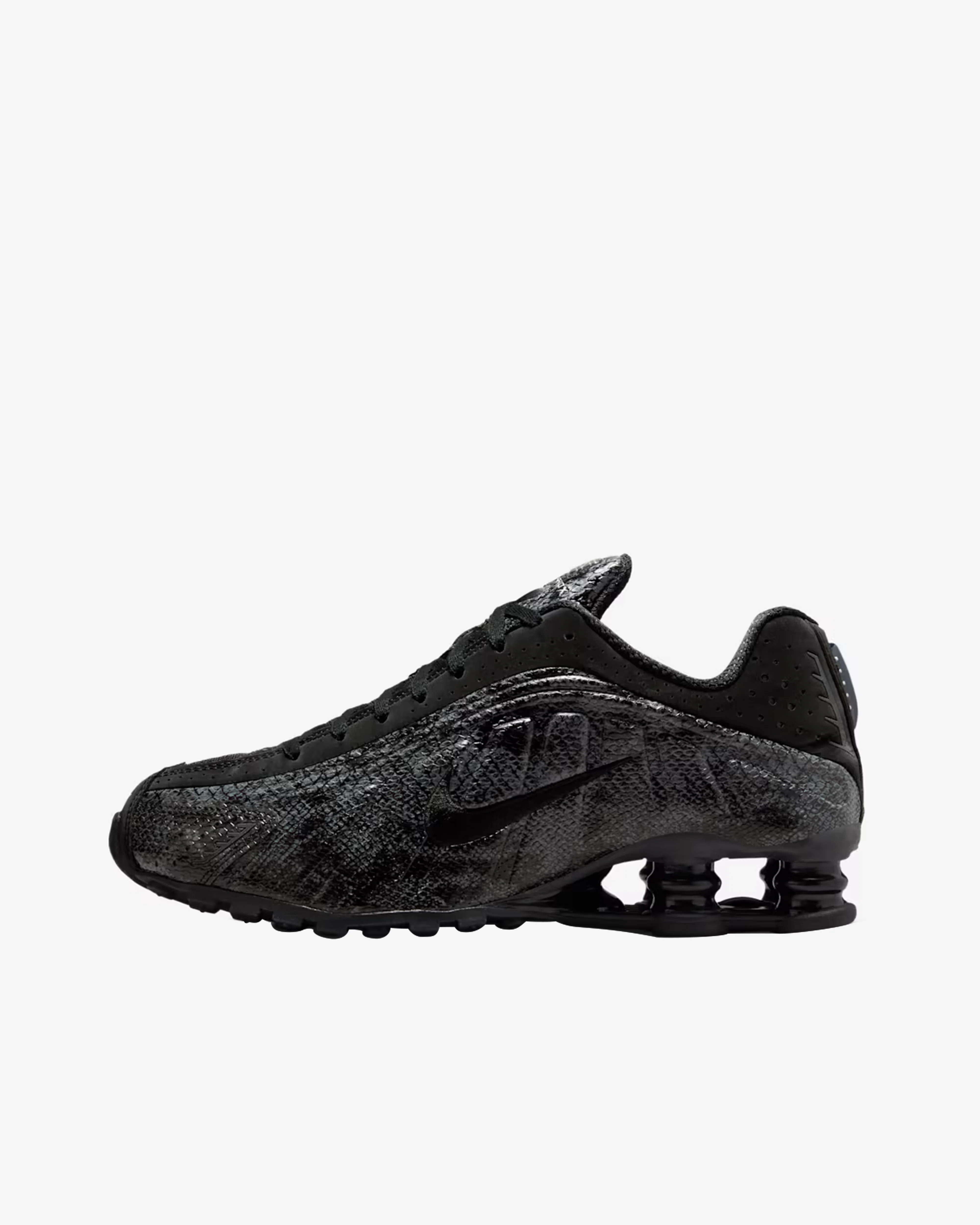 Nike - Women's Shox R4 Sneakers - (Black/Black)