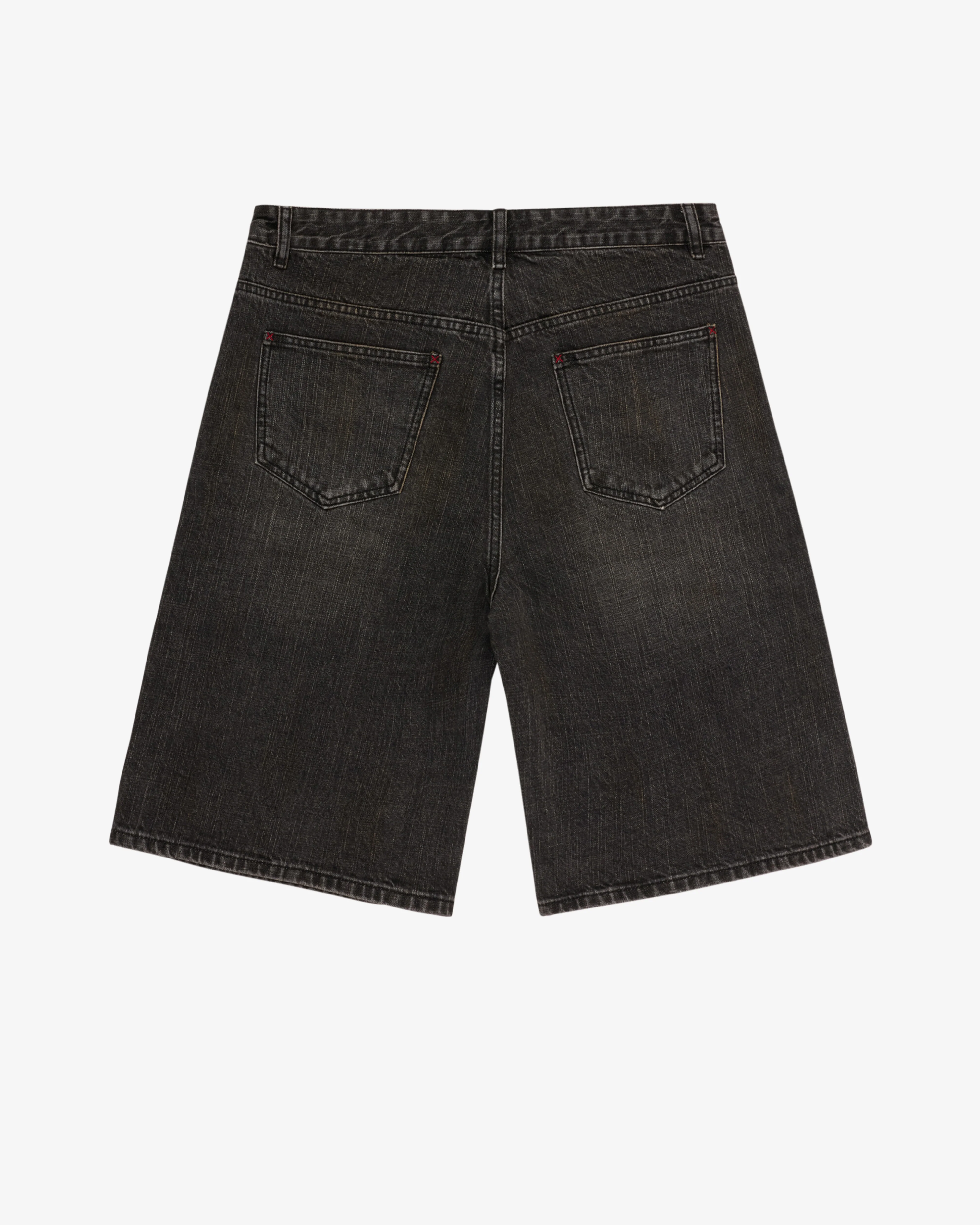 Fugazi - Men's Good Denim Shorts - (Washed Black)