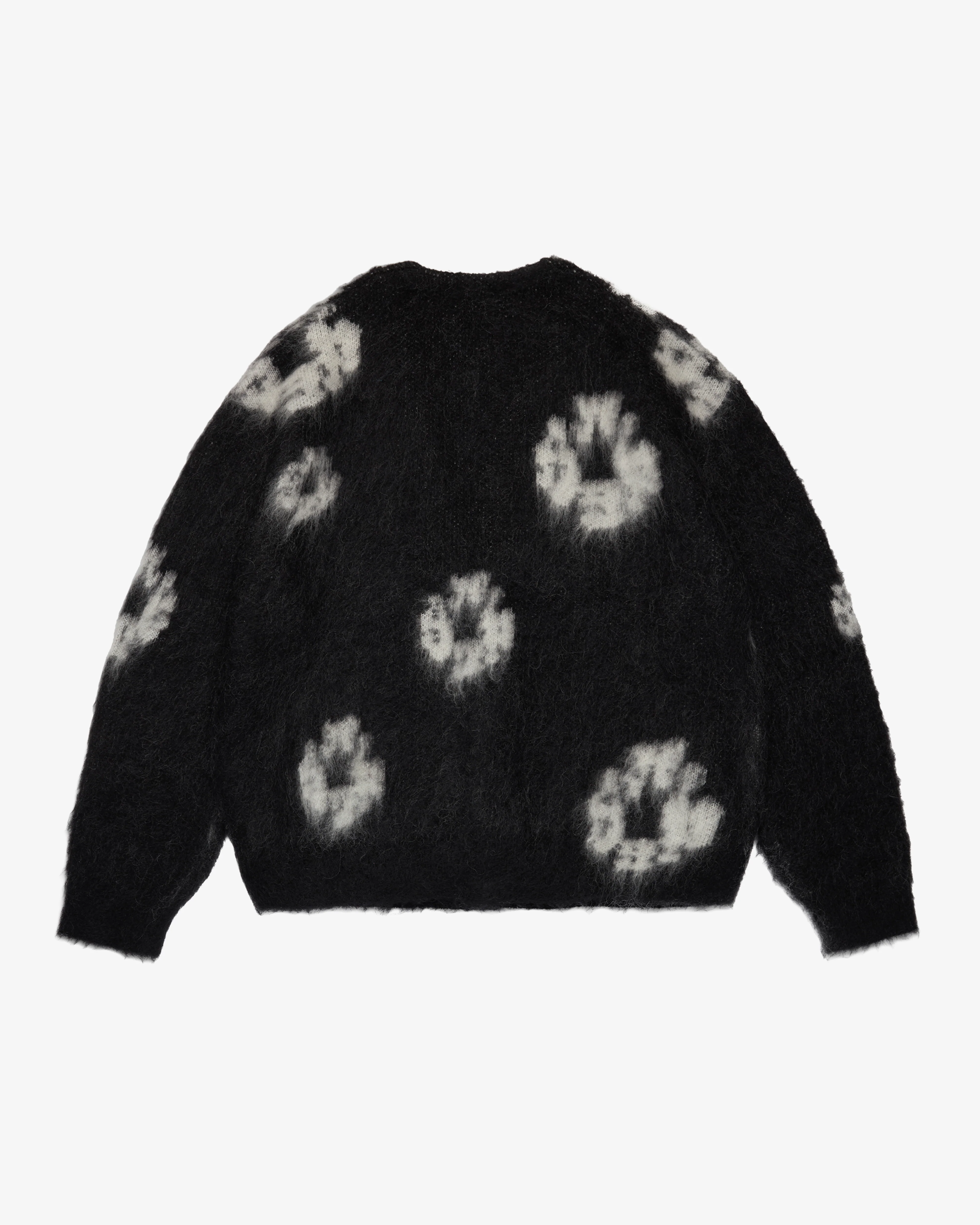 Denim Tears - Men's Mohair Cotton Wreath Cardigan - (Black)
