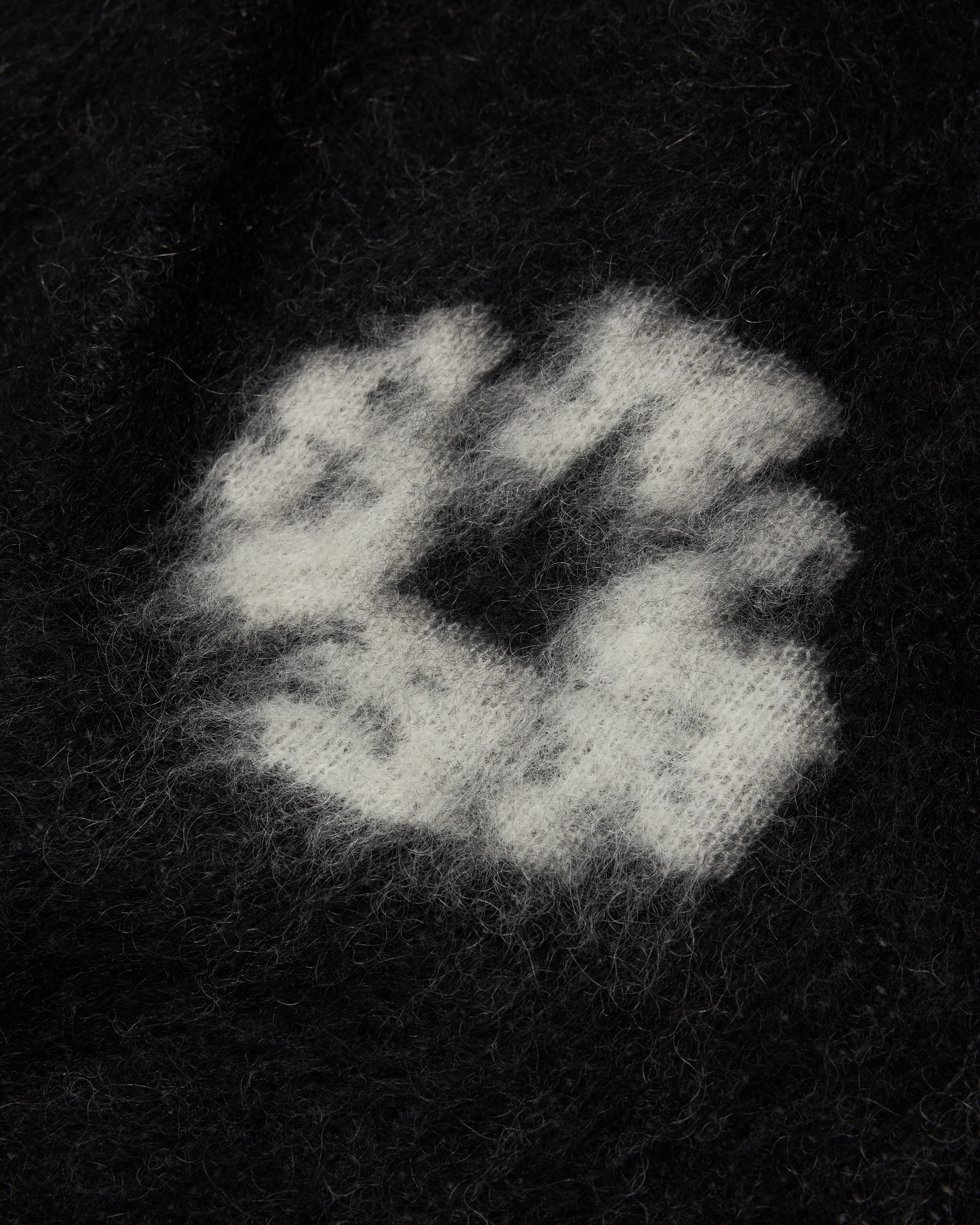 Denim Tears - Men's Mohair Cotton Wreath Cardigan - (Black)