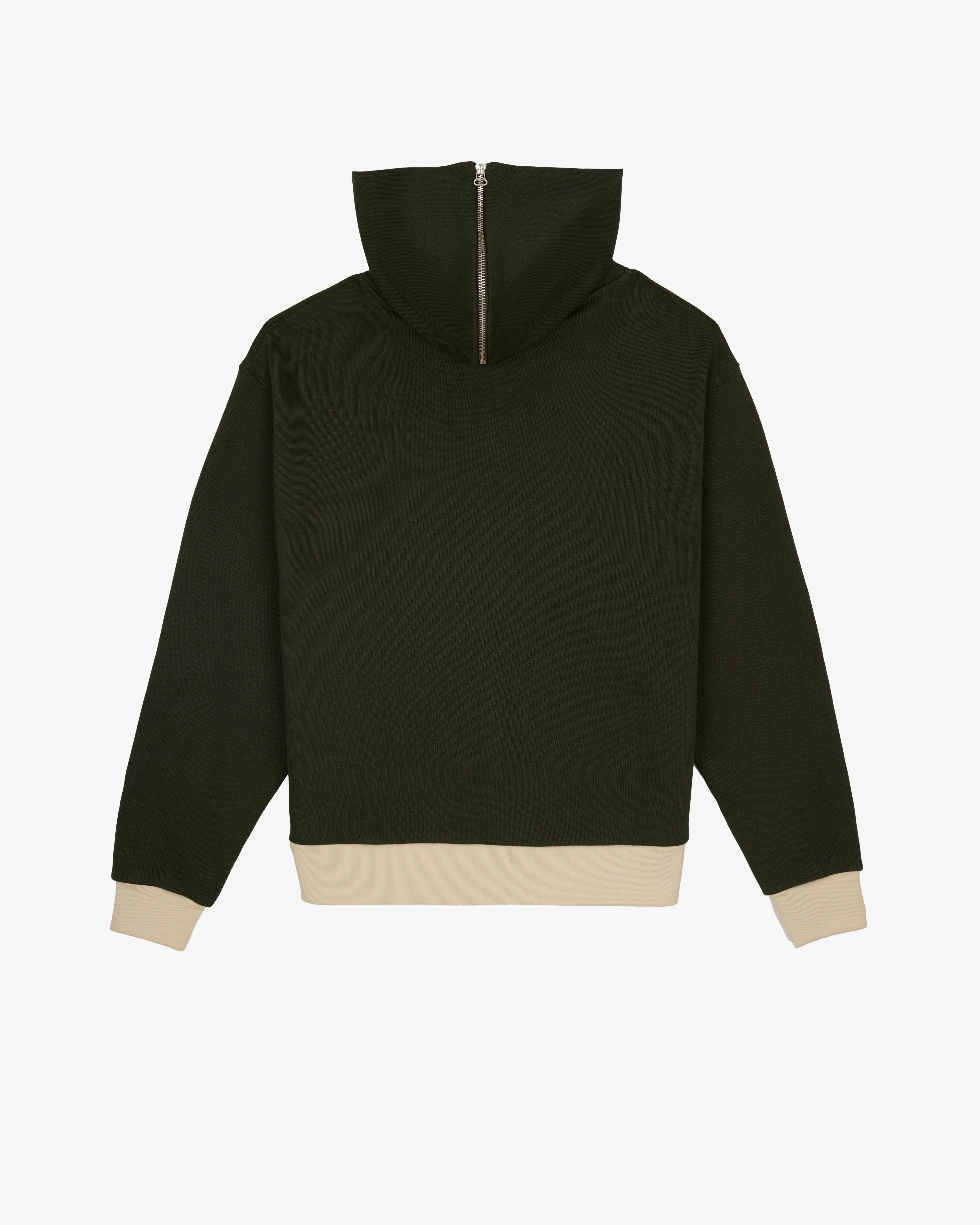 Brain Dead - Men's Zip Hoodie - (Green)