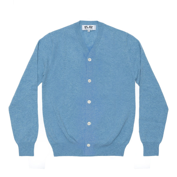 Play Comme des Garçons - Men
s Cardigan - (Blue)