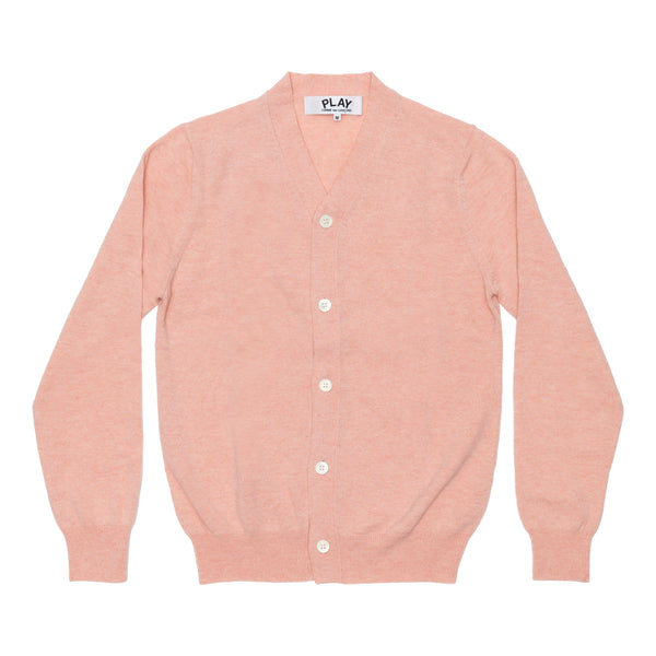 Play Comme des Garçons - Men
s Cardigan - (Light Pink)