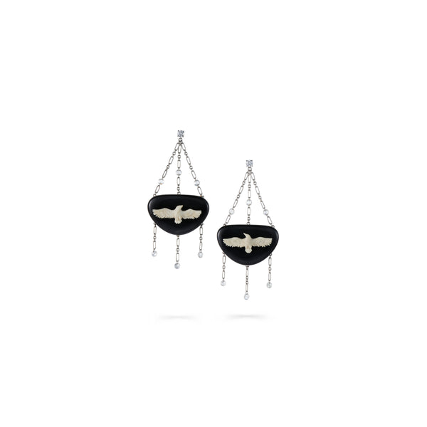 NVW - Women
s Centurions Earrings - (Platinum)