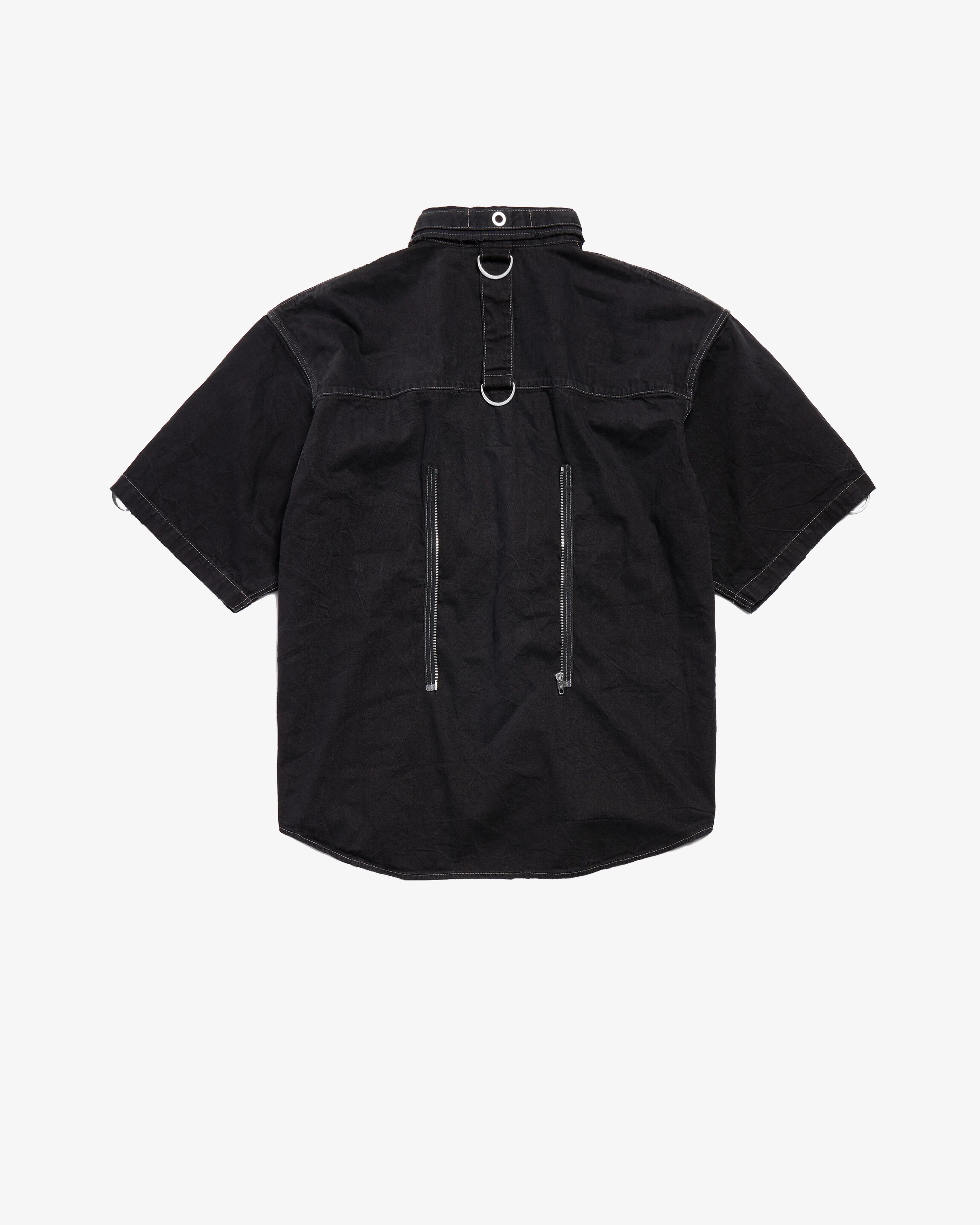 Balenciaga - Men's D-ring Cargo Shirt - (Lightweight Black)