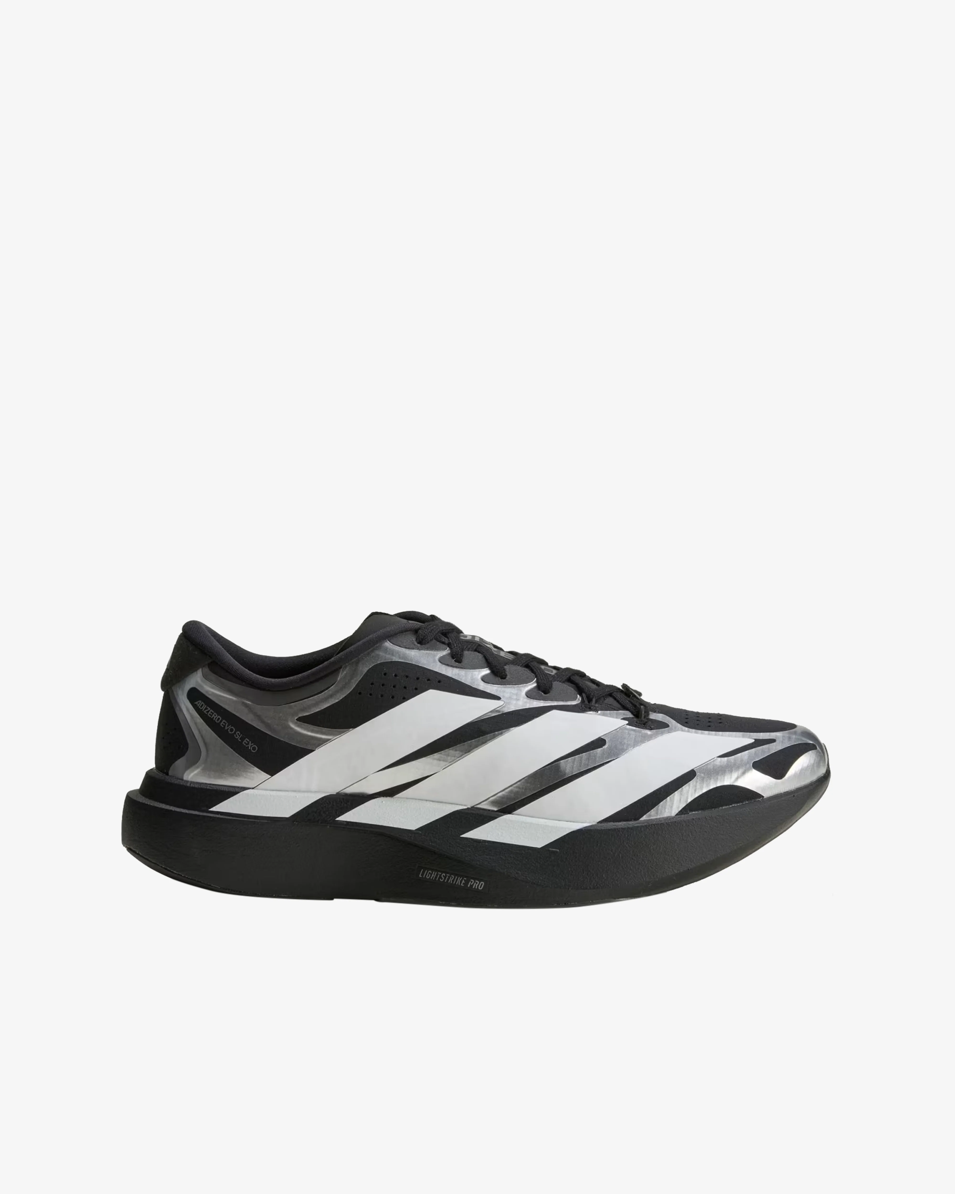 Adidas - Men's Adizero Evo SL Exo Sneakers - (Black) view 1, Click to Zoom in