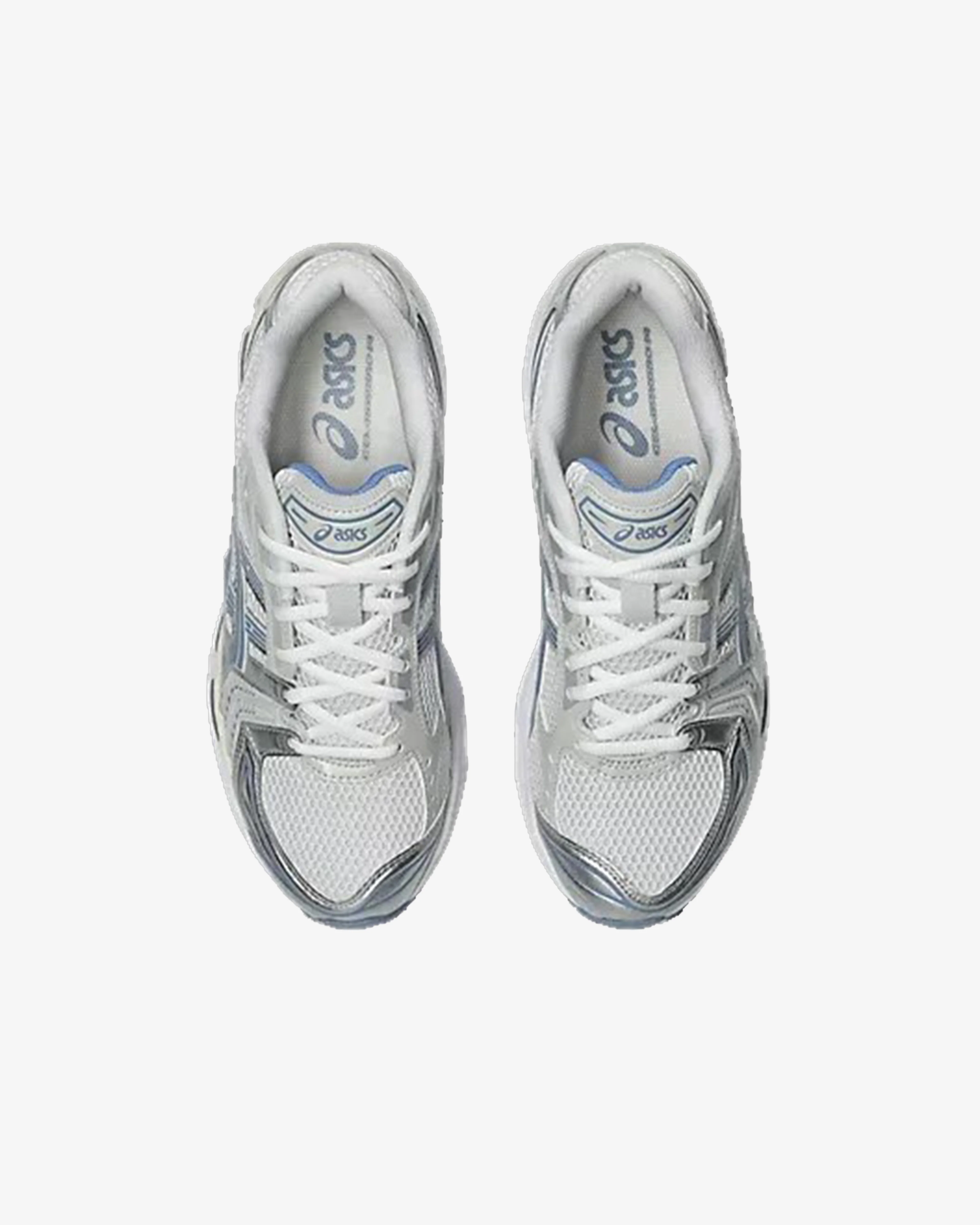 Asics - Men's Gel-Kayano 14 - (White/Light Navy) view 6, Click to Zoom in