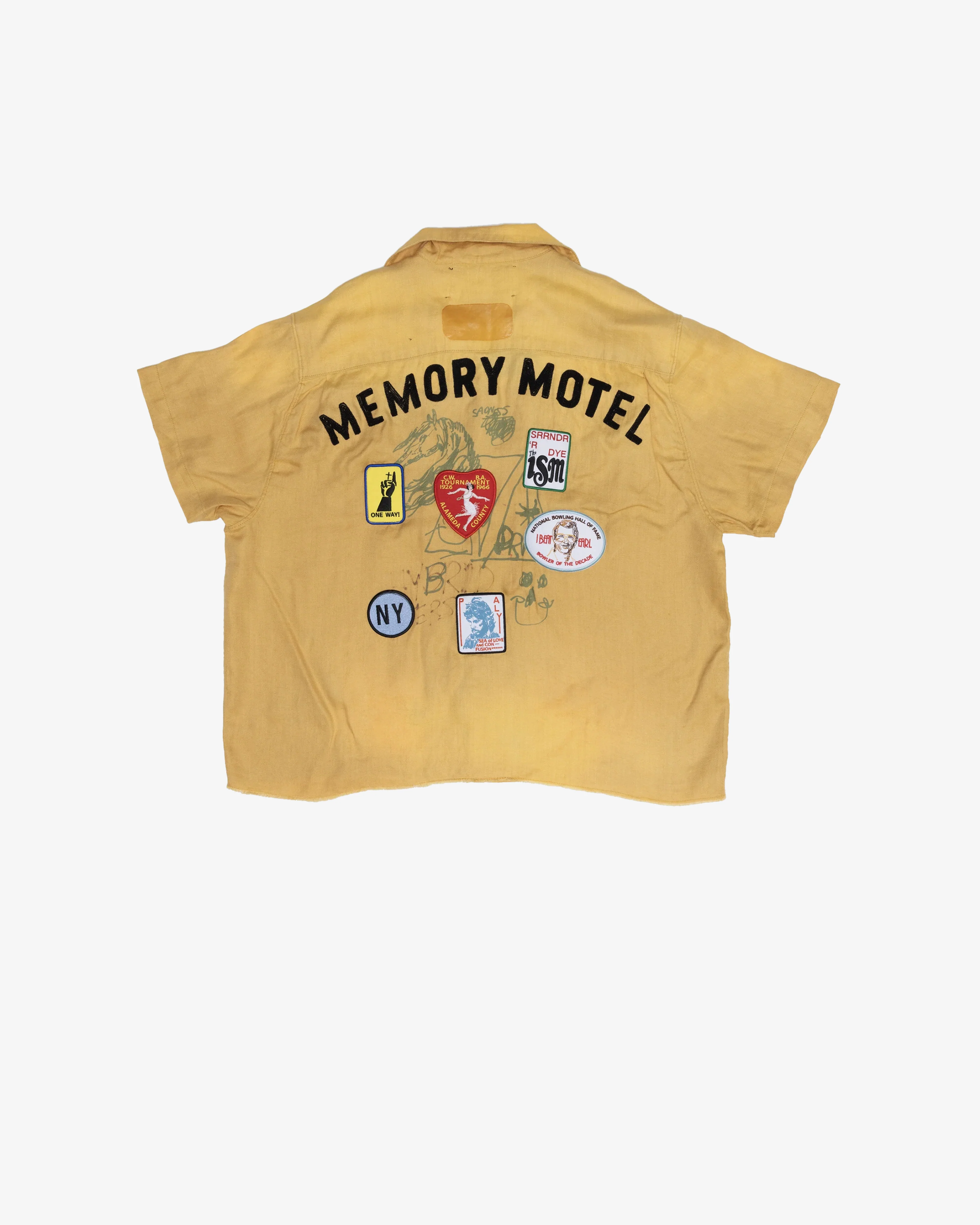 Paly - Men's Montauk Bowling Shirt - (Yellow)